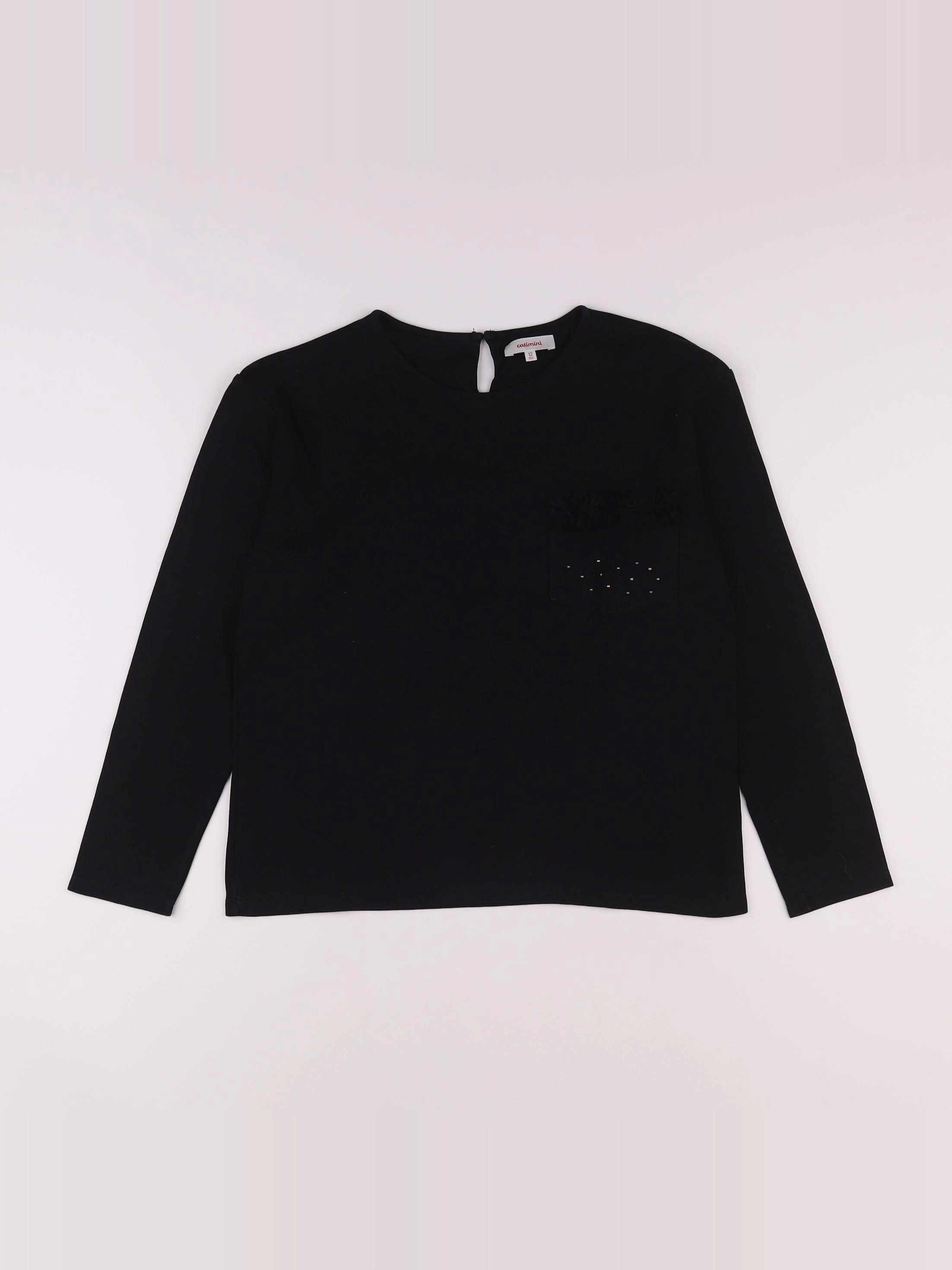 Catimini - sweat noir - 12 ans