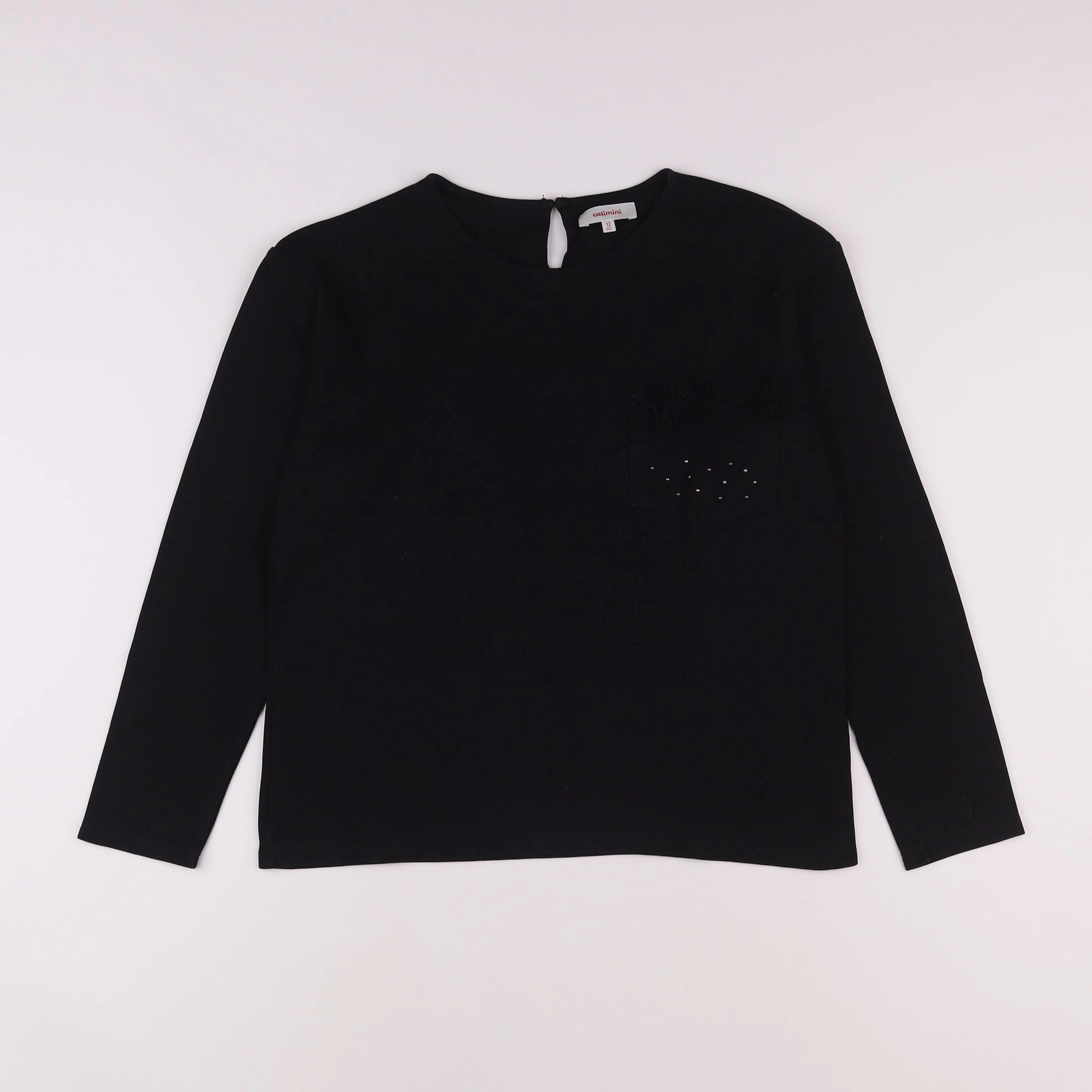 Catimini - sweat noir - 12 ans