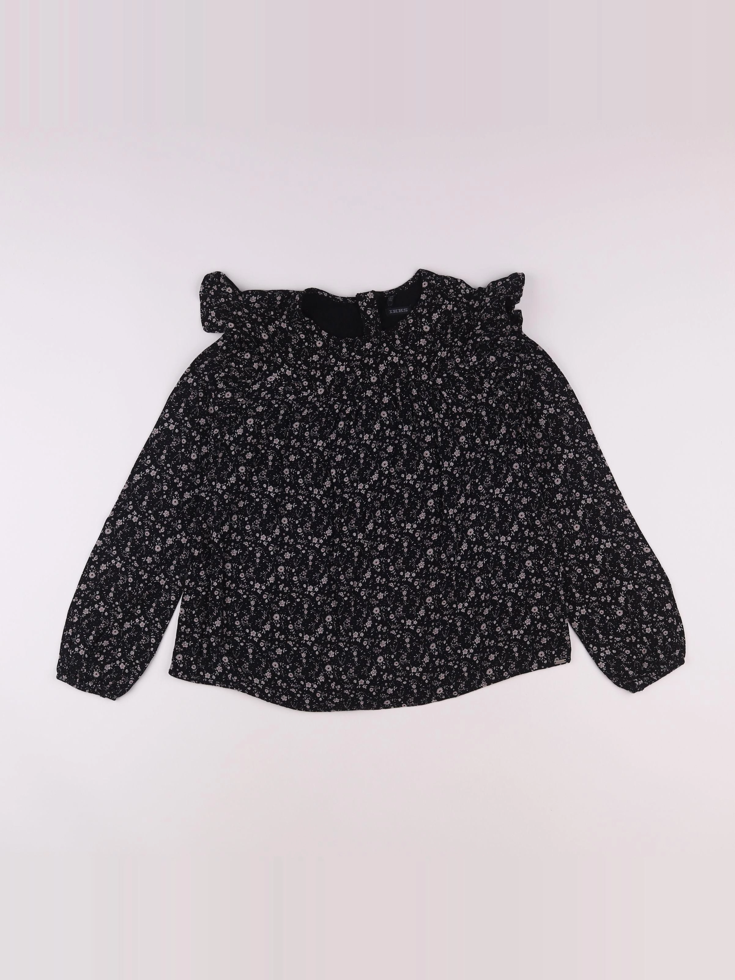 IKKS - blouse noir - 12 ans