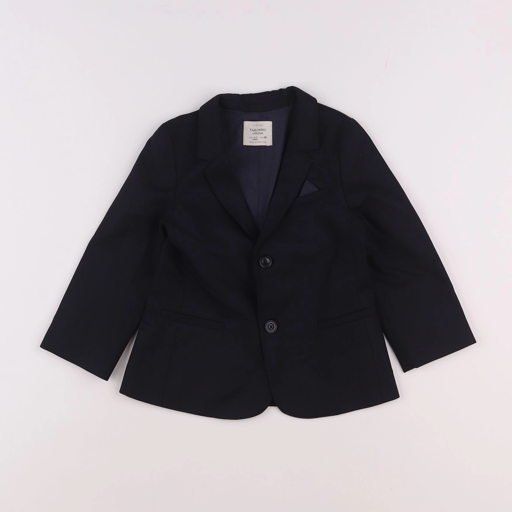 Zara - veste bleu - 2/3 ans