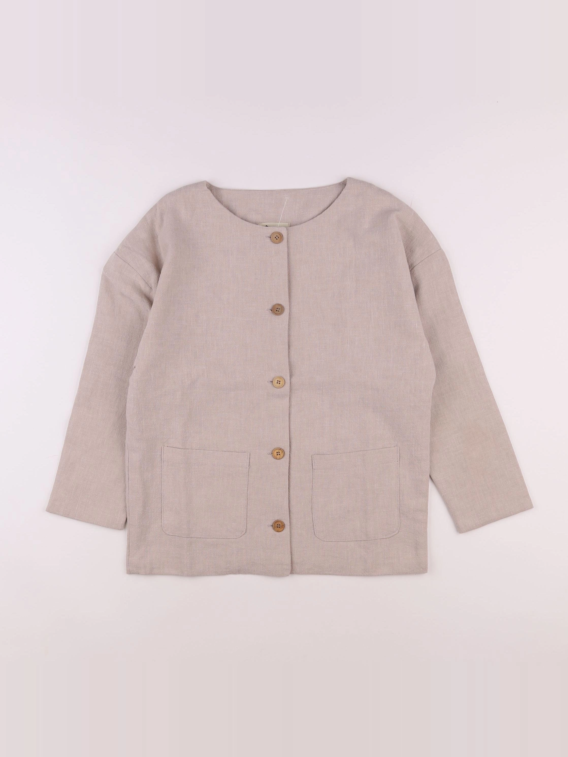 Frangin Frangine - veste beige - 12 ans