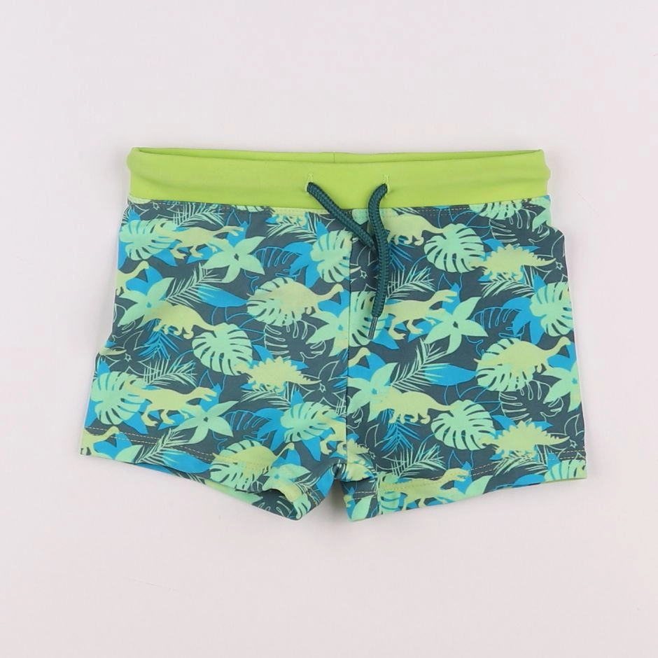 Vertbaudet - maillot de bain vert - 4 ans