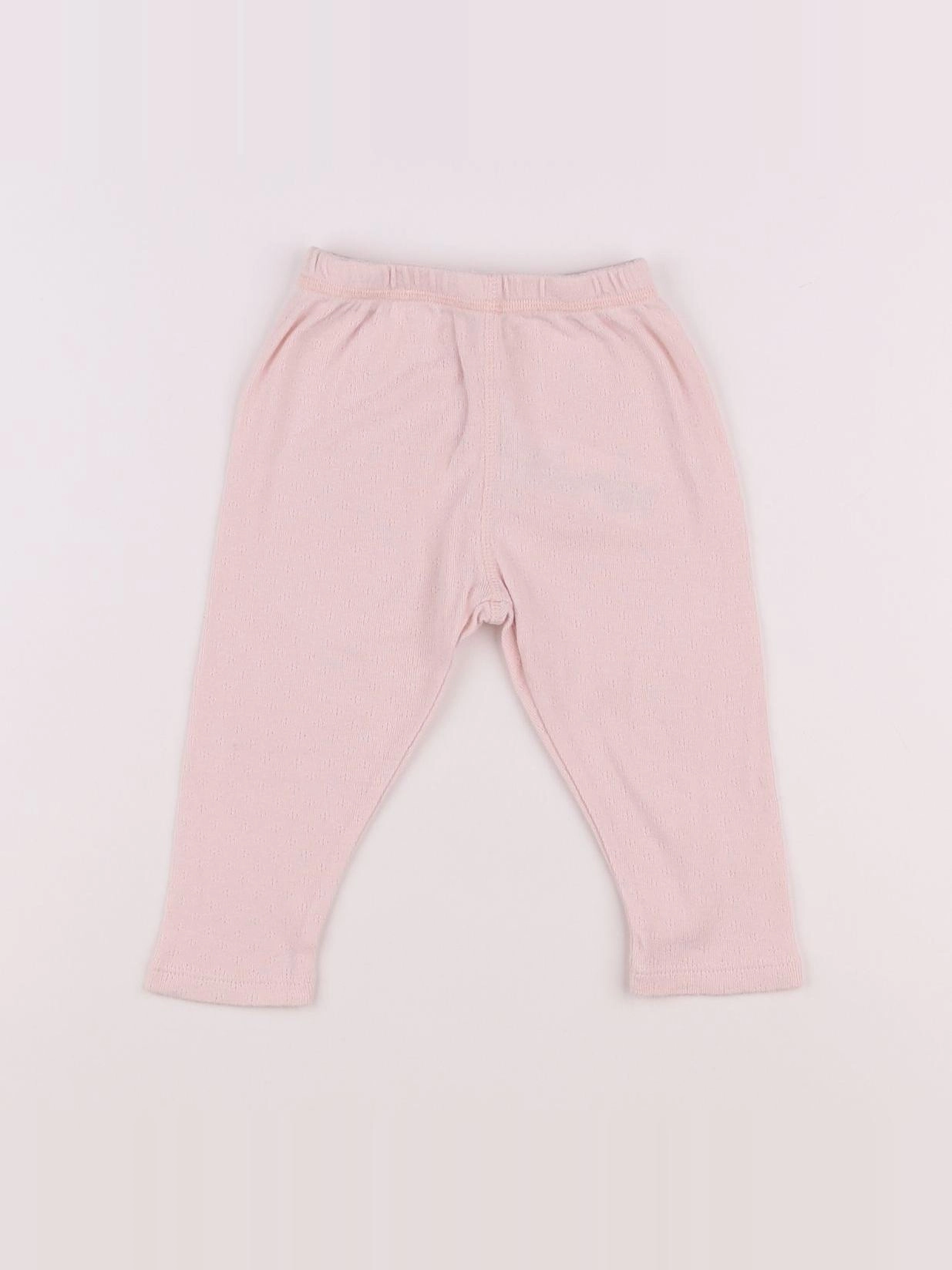 Bonton - legging rose - 6 mois
