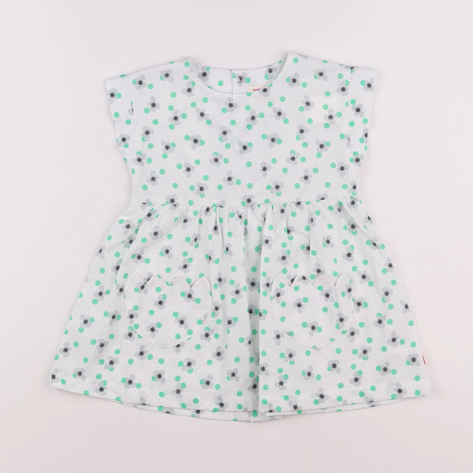 Catimini - robe blanc - 18 mois