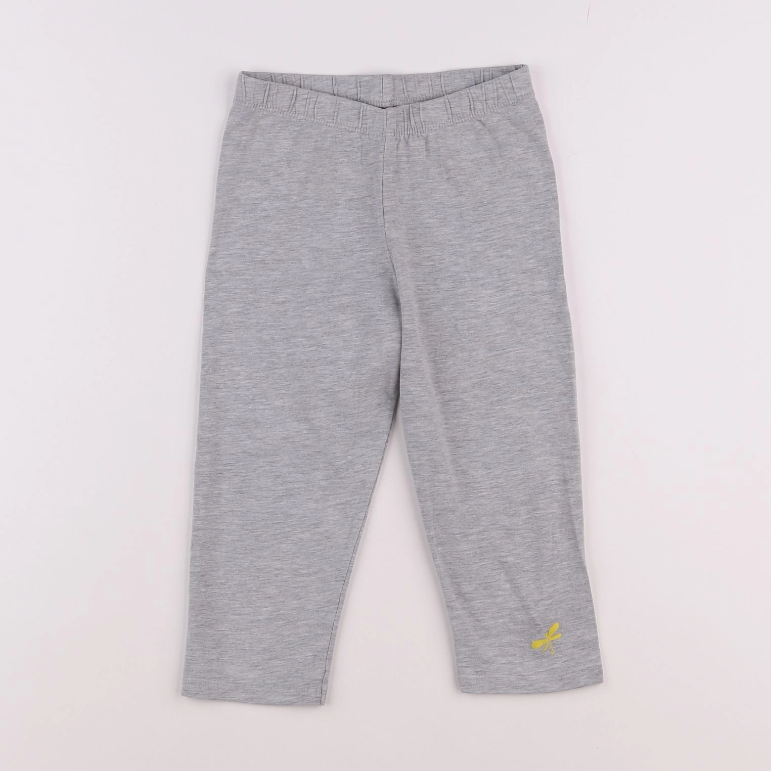 Vertbaudet - legging court gris - 9 ans