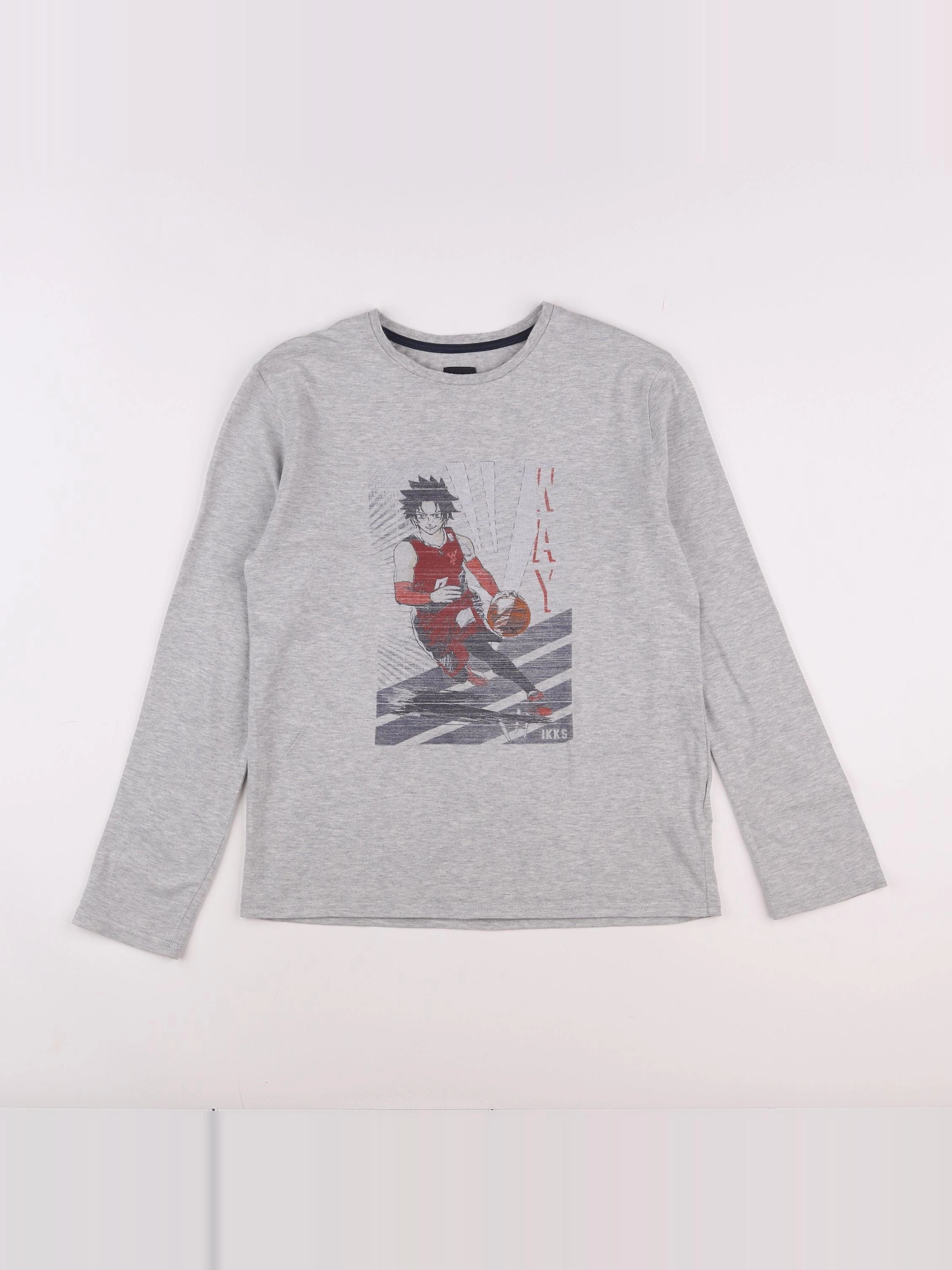 IKKS - tee-shirt gris - 12 ans