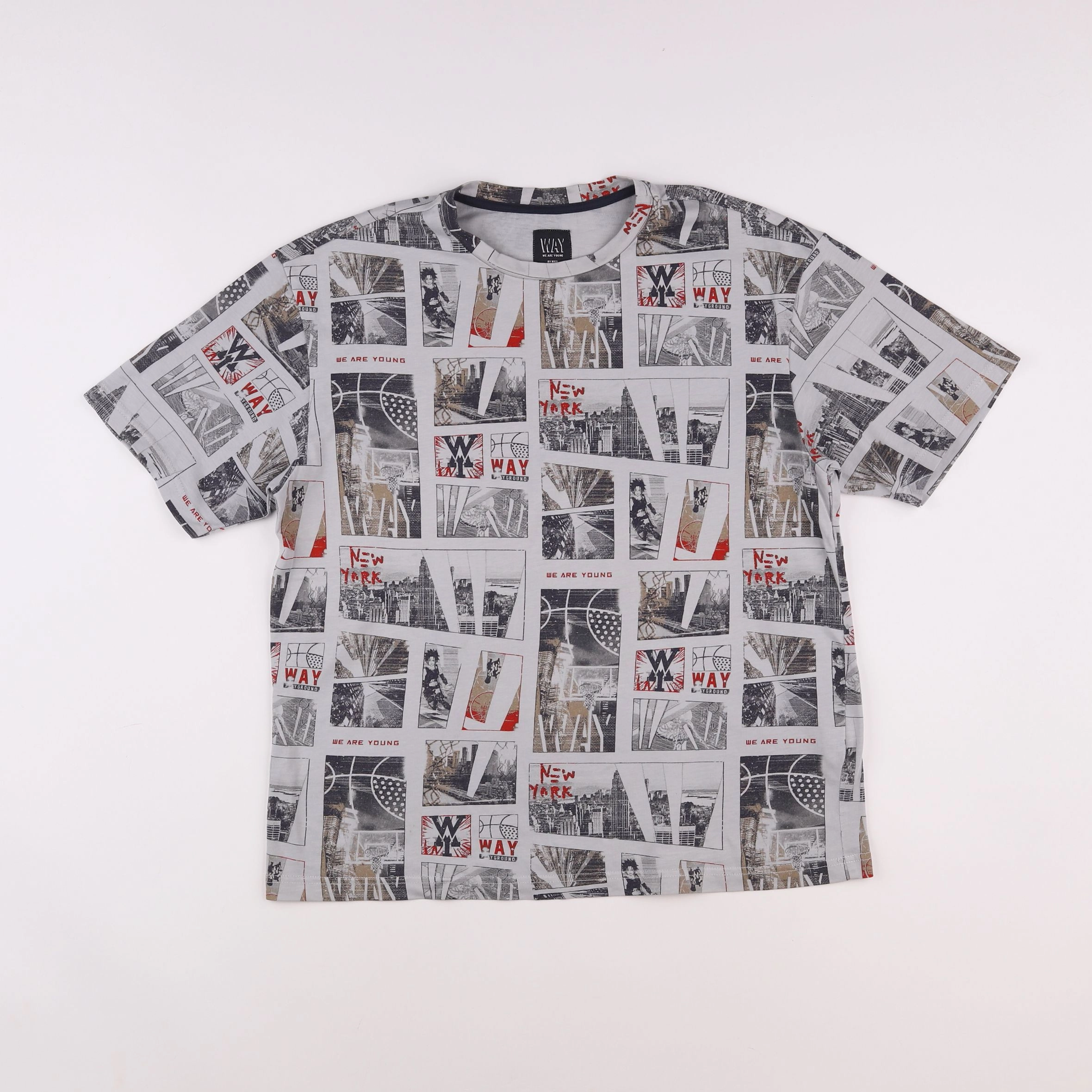 IKKS - tee-shirt multicolore - 12 ans