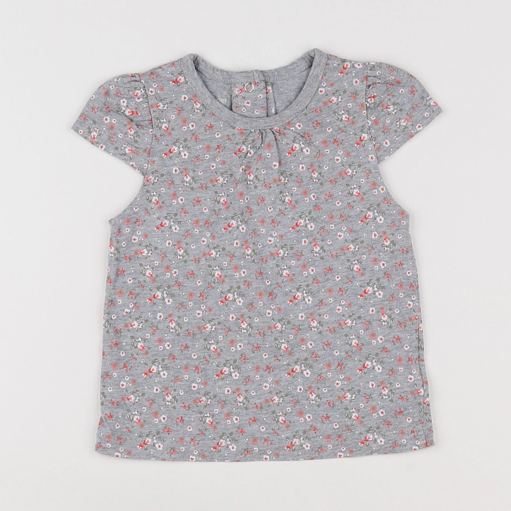 Vertbaudet - tee-shirt gris - 18 mois