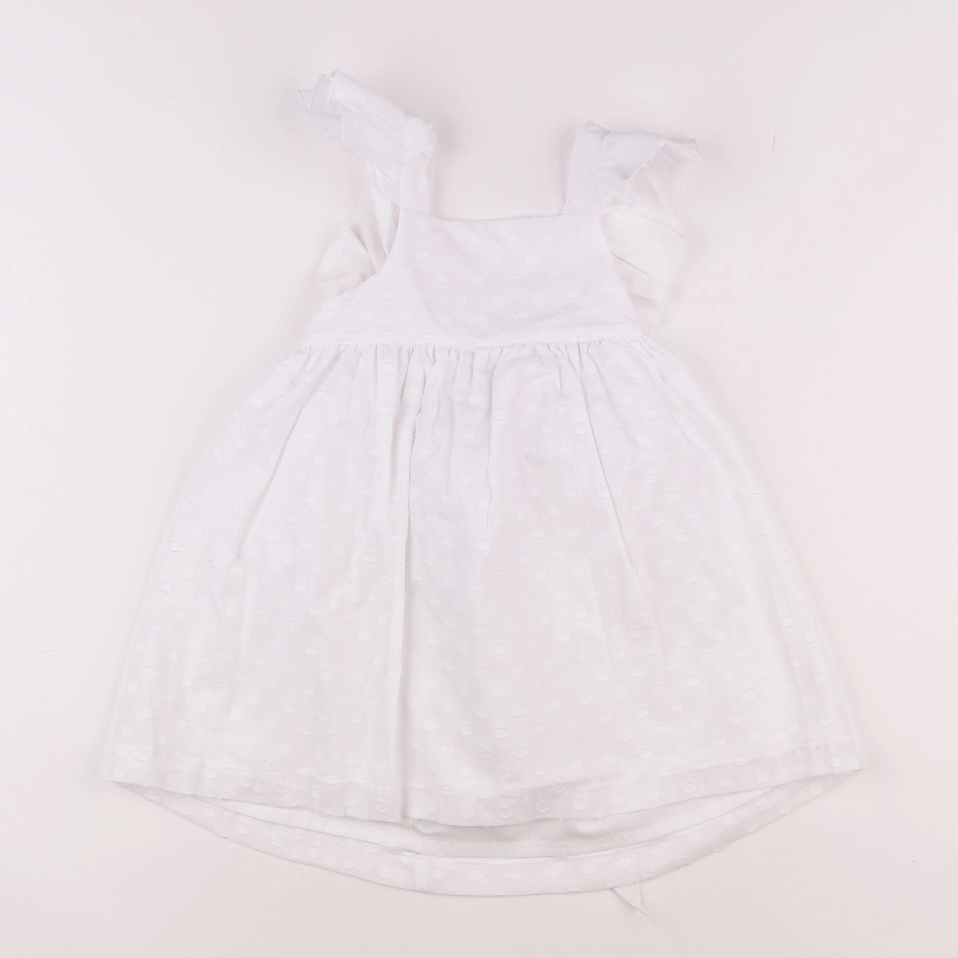 Lola Palacios - robe blanc - 6/7 ans