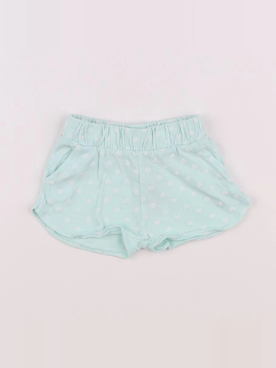 Vertbaudet - short bleu - 3 mois