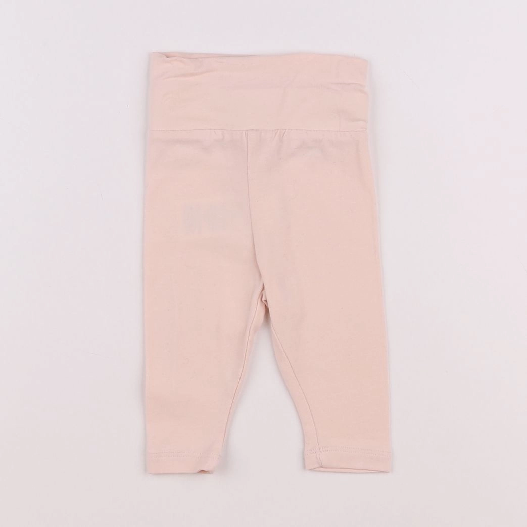 Vertbaudet - legging rose - 1 mois