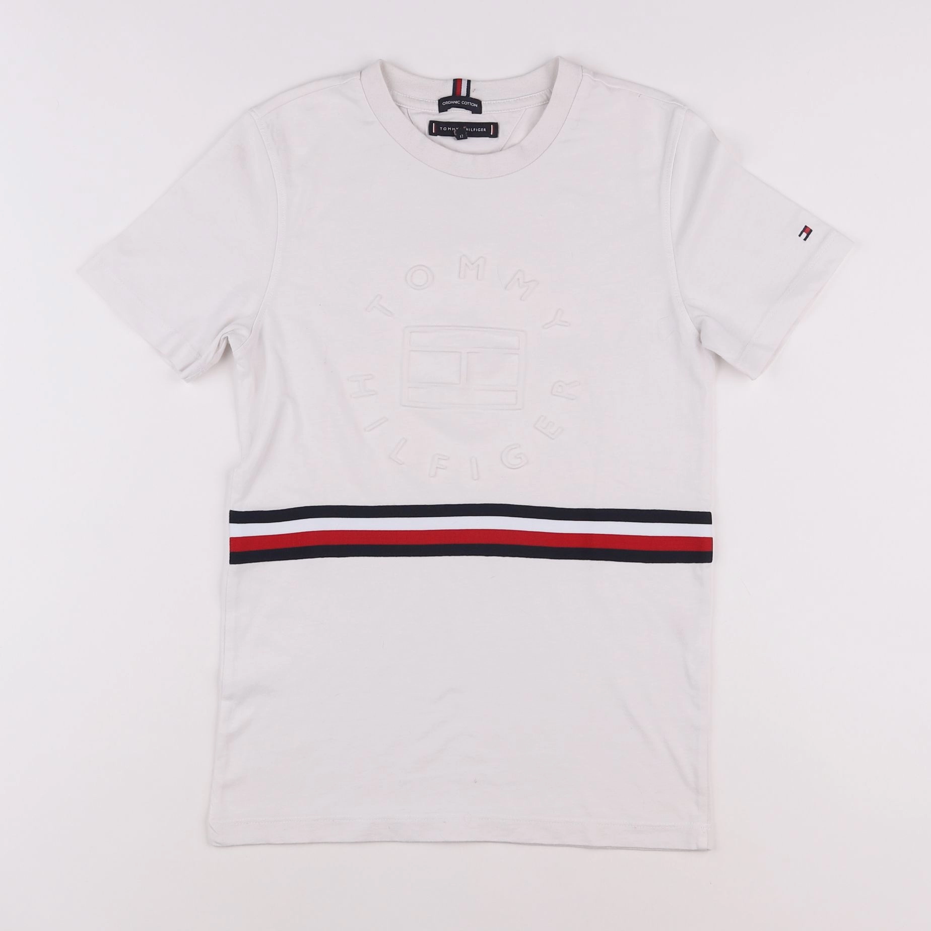 Tommy Hilfiger - tee-shirt blanc - 12 ans