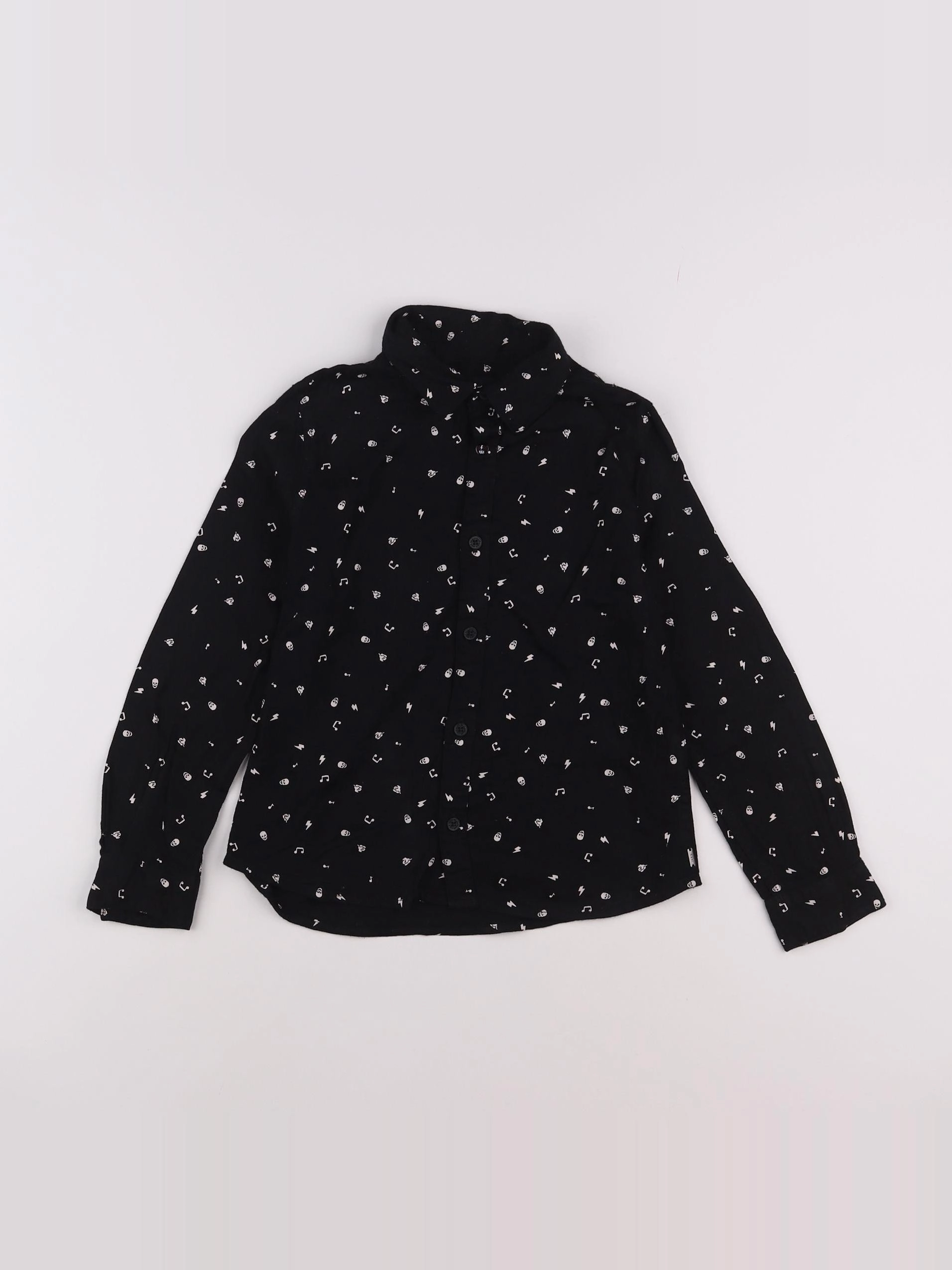 IKKS - chemise noir - 6 ans