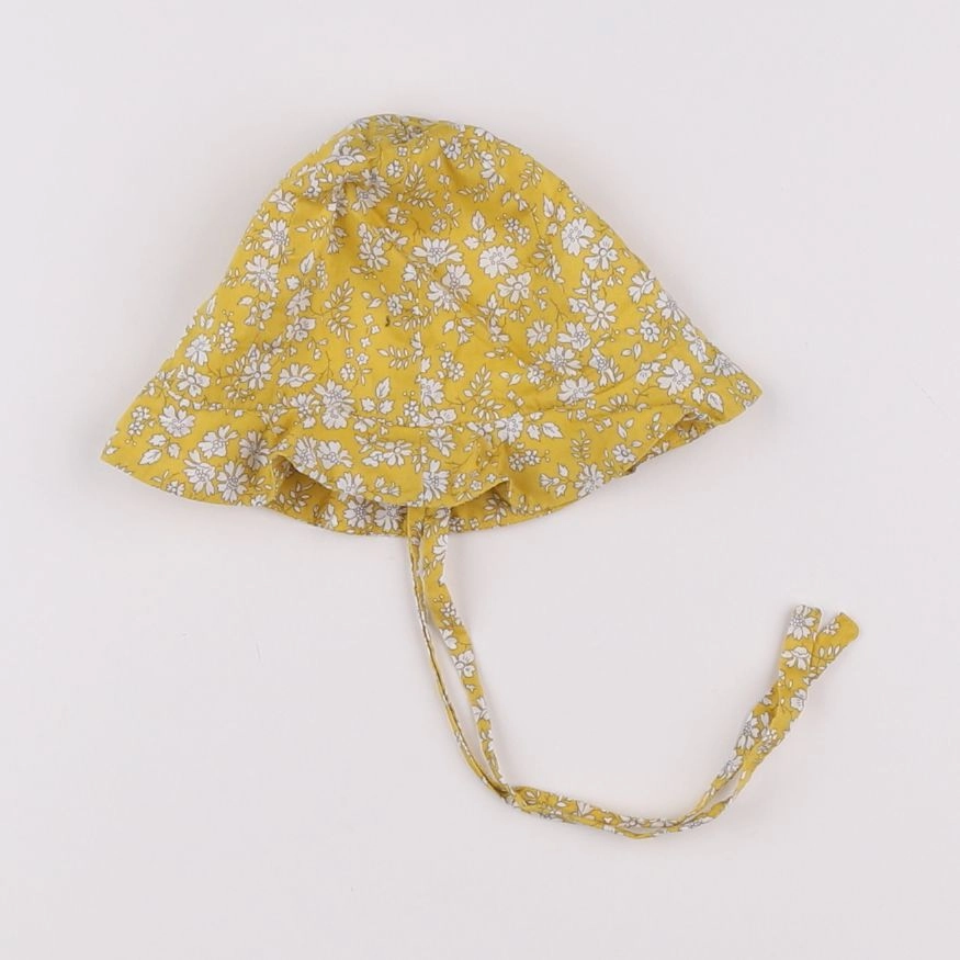 Jacadi - chapeau liberty jaune - 3 mois