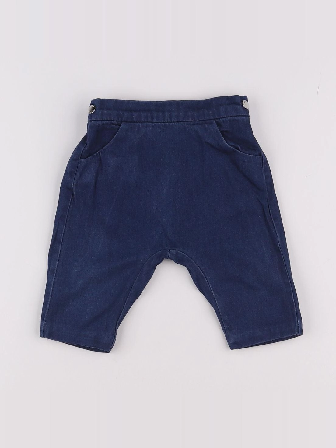 Jacadi - pantalon bleu - 6 mois