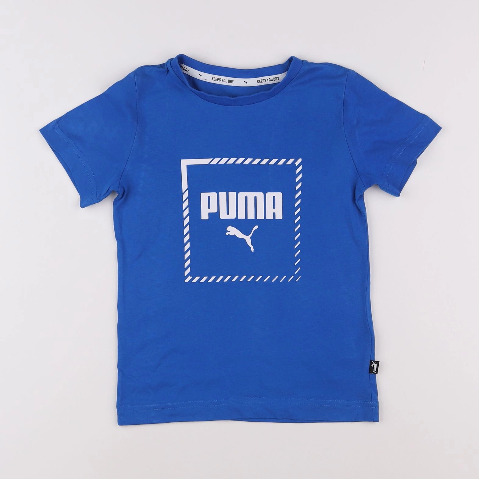 Puma - tee-shirt bleu - 6 ans