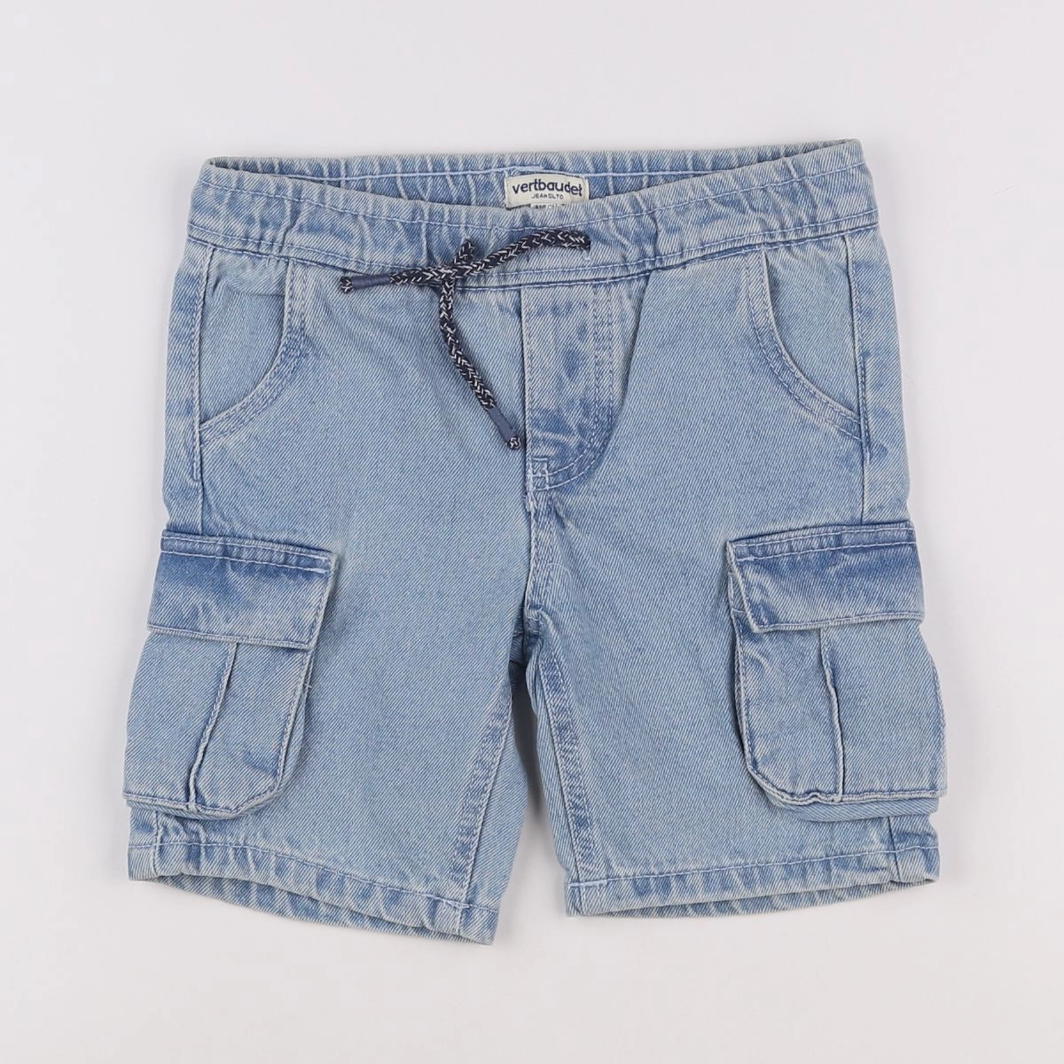 Vertbaudet - short bleu - 5 ans