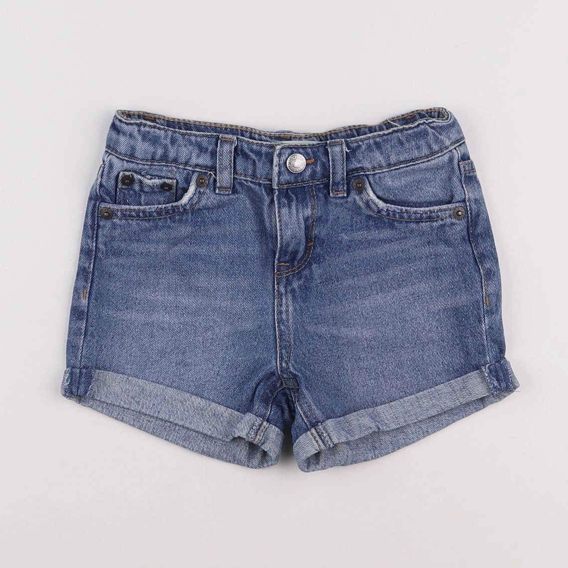 Levi's - short bleu - 5 ans