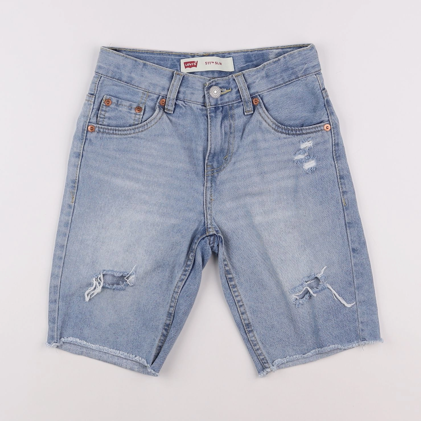 Levi's - short bleu - 10 ans