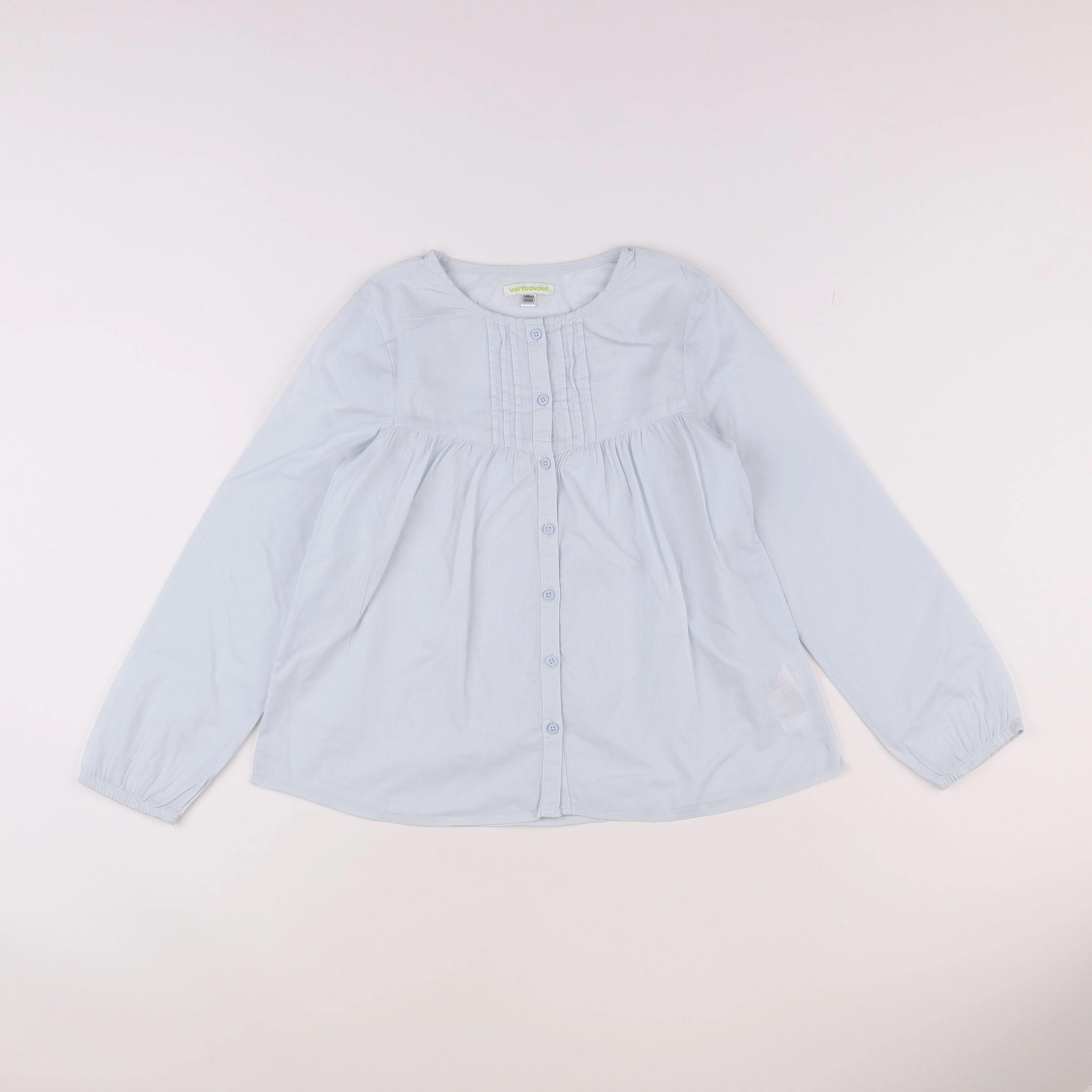 Vertbaudet - blouse bleu - 10 ans