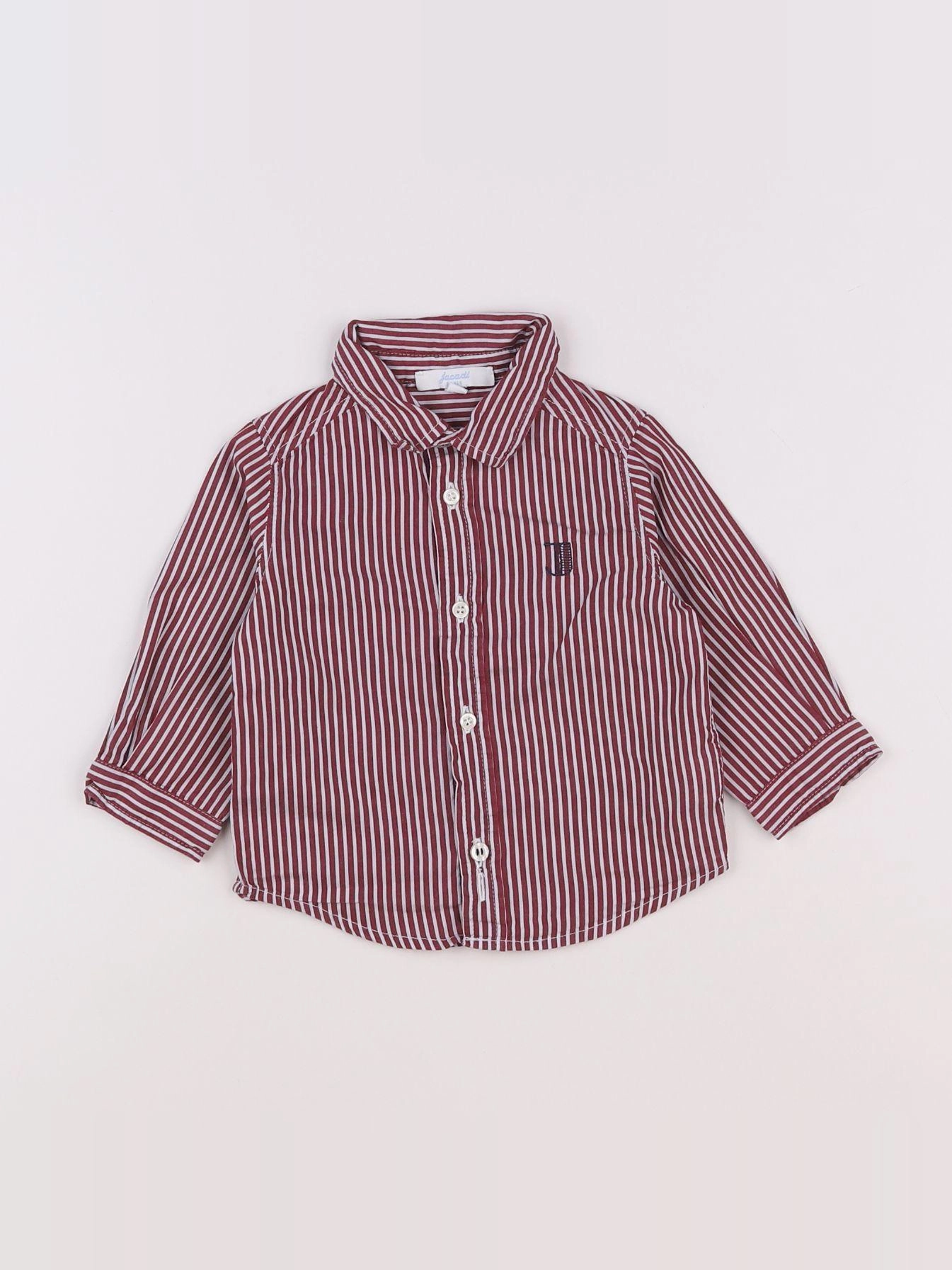 Jacadi - chemise rouge - 6 mois