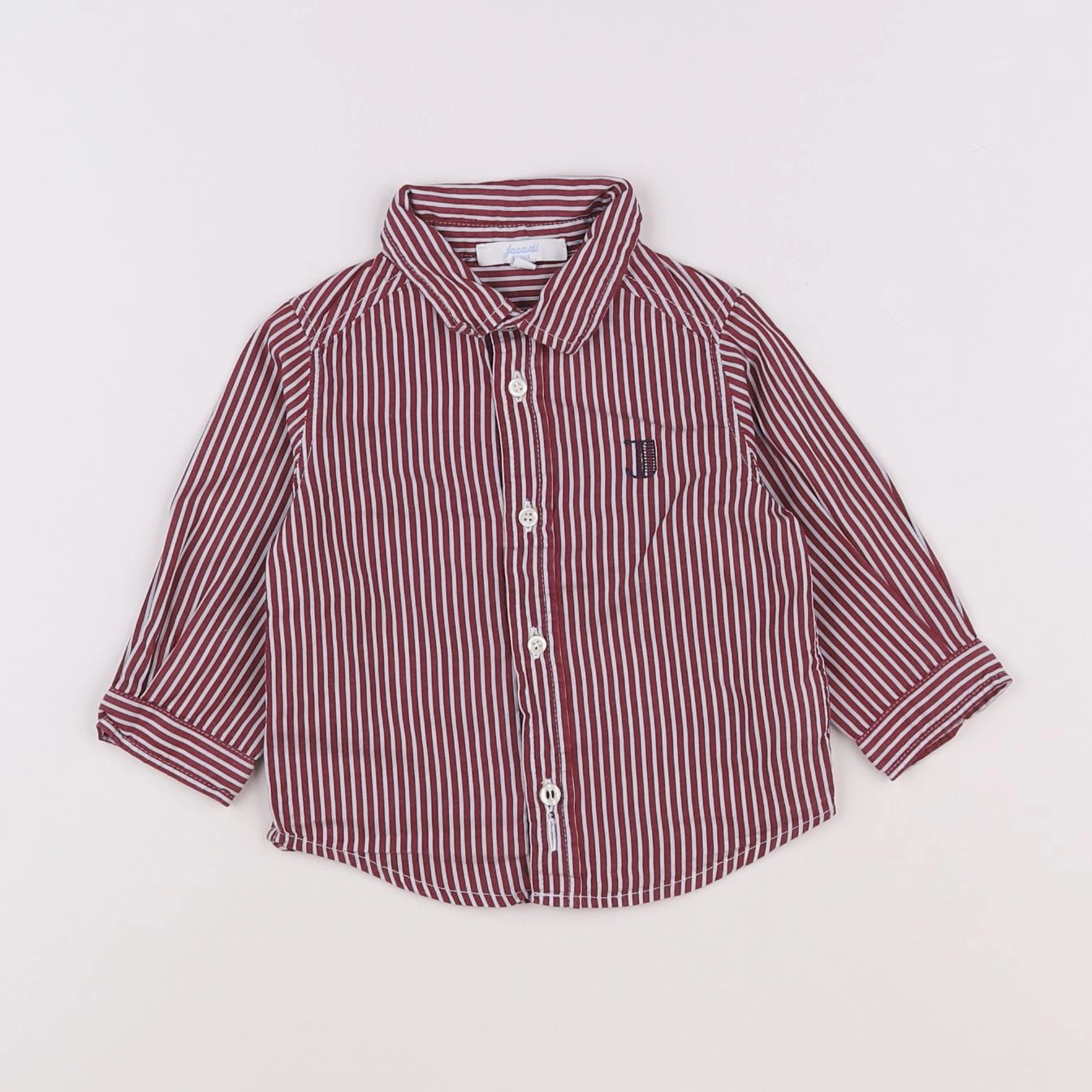 Jacadi - chemise rouge - 6 mois