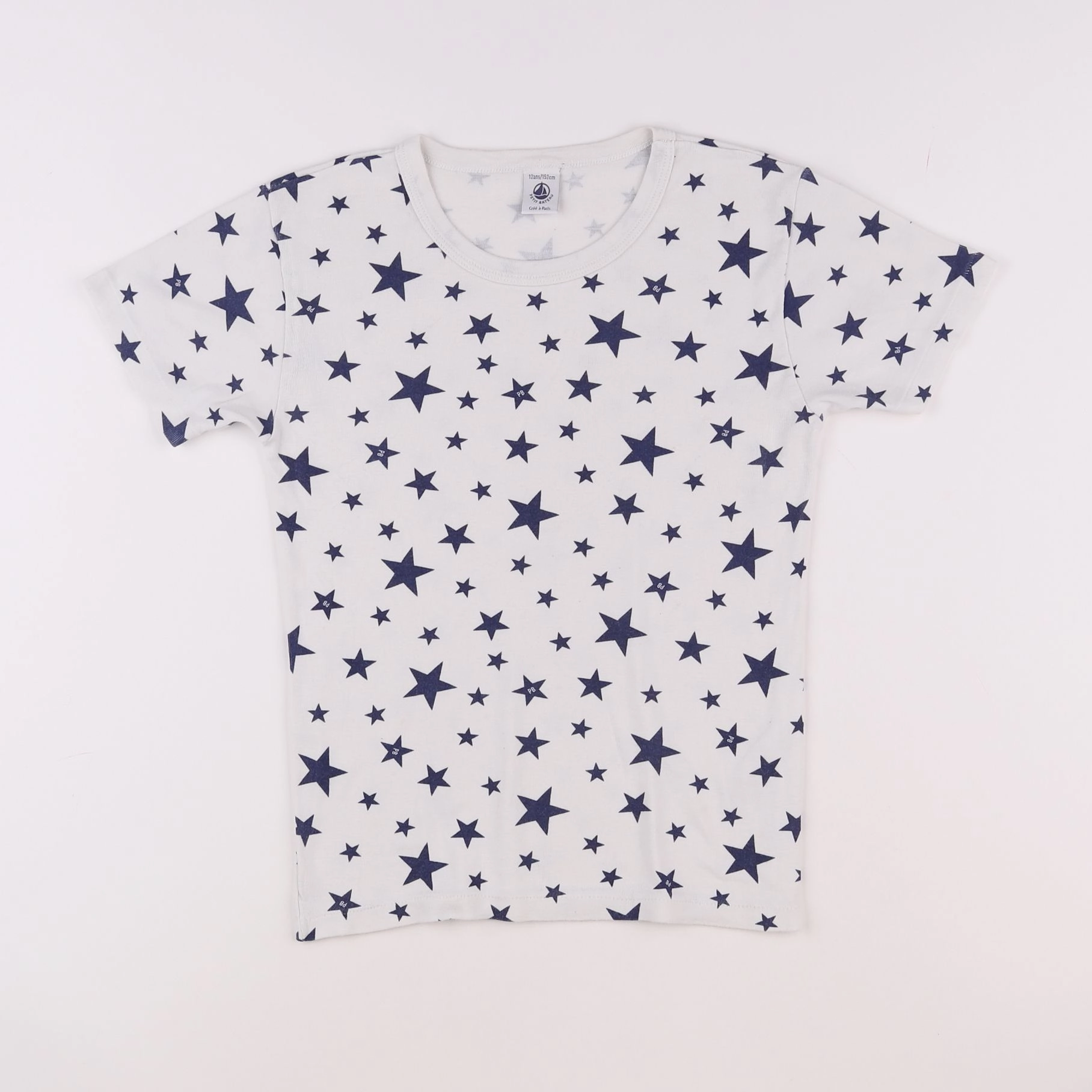 Petit Bateau - maillot de corps blanc - 12 ans