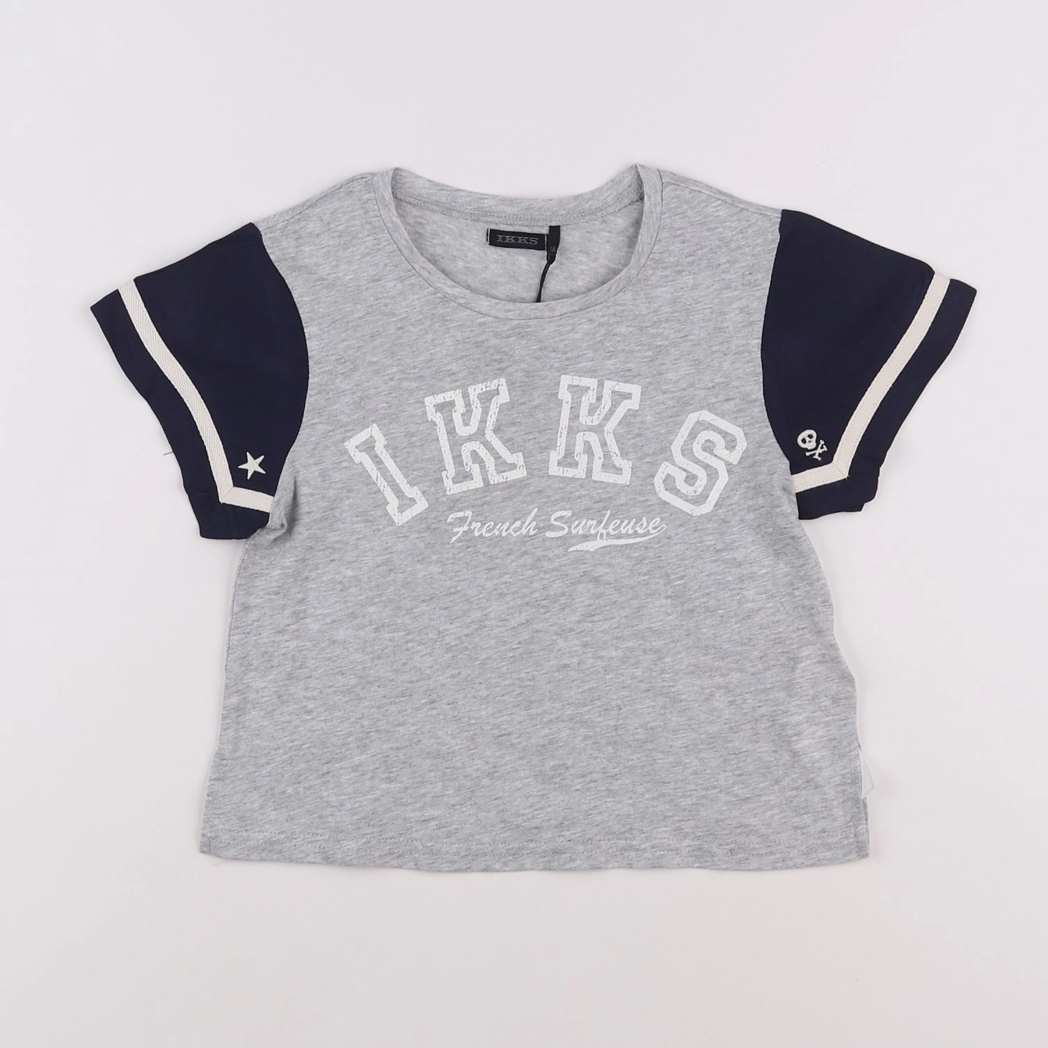 IKKS - tee-shirt gris - 5 ans