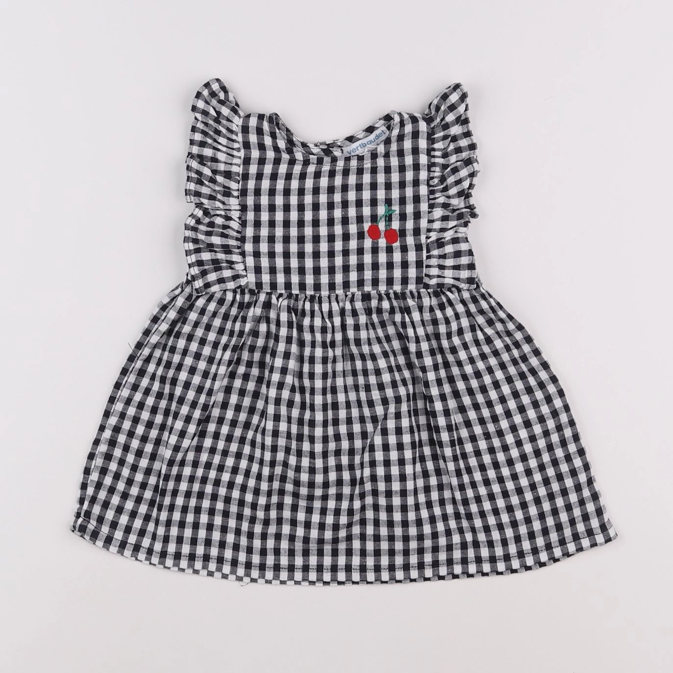 Vertbaudet - robe noir - 6 mois