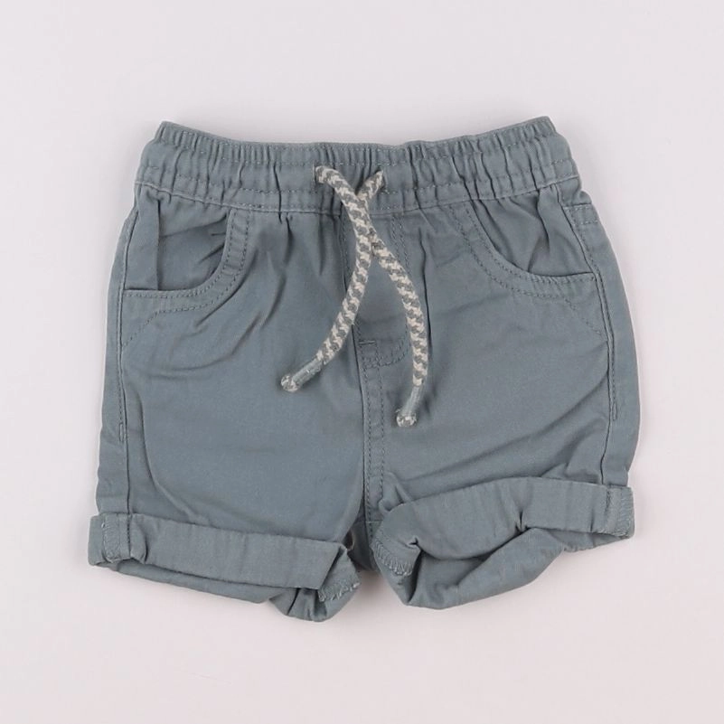 Vertbaudet - short bleu - 3 mois