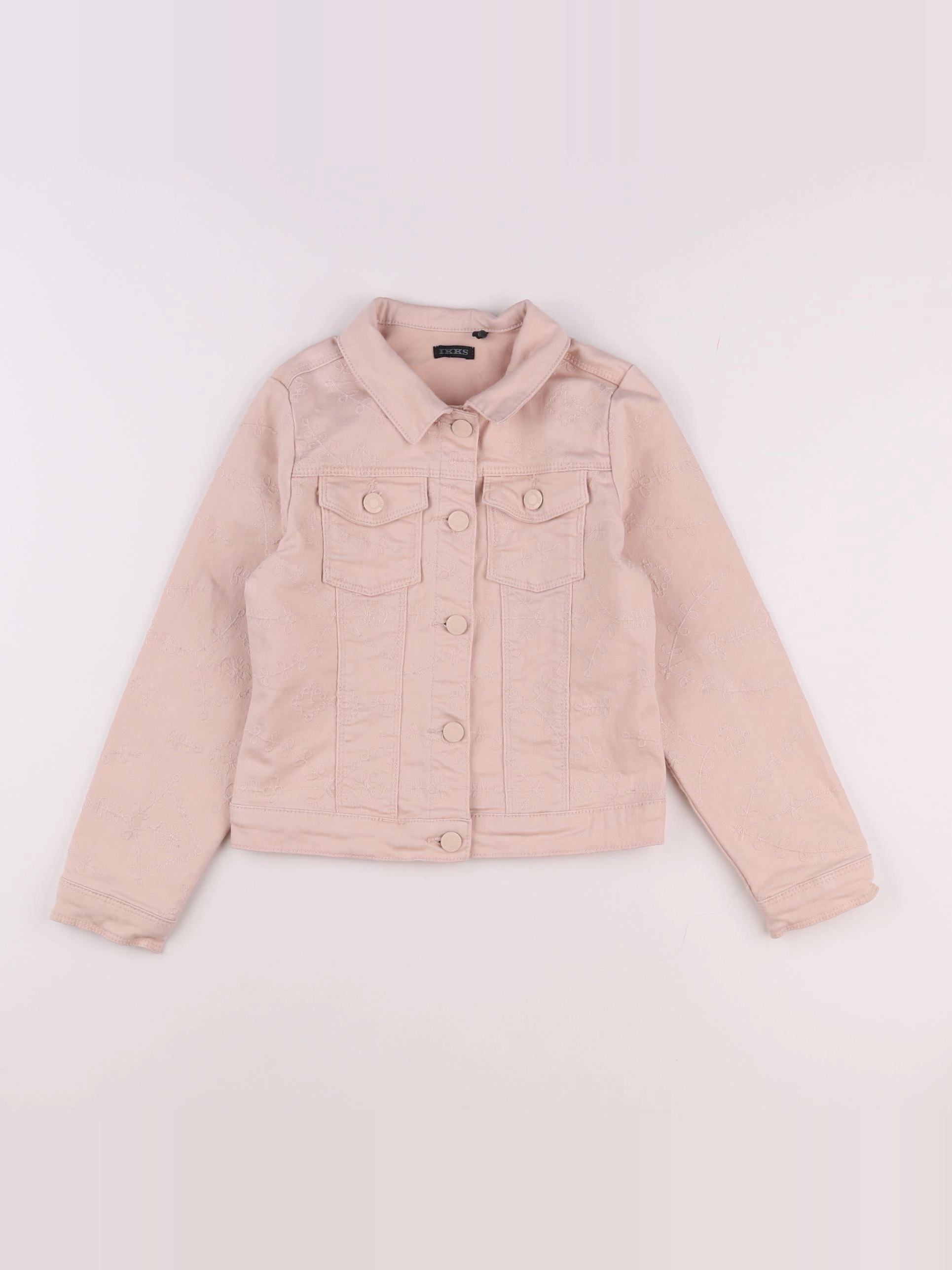 IKKS - veste rose - 8 ans