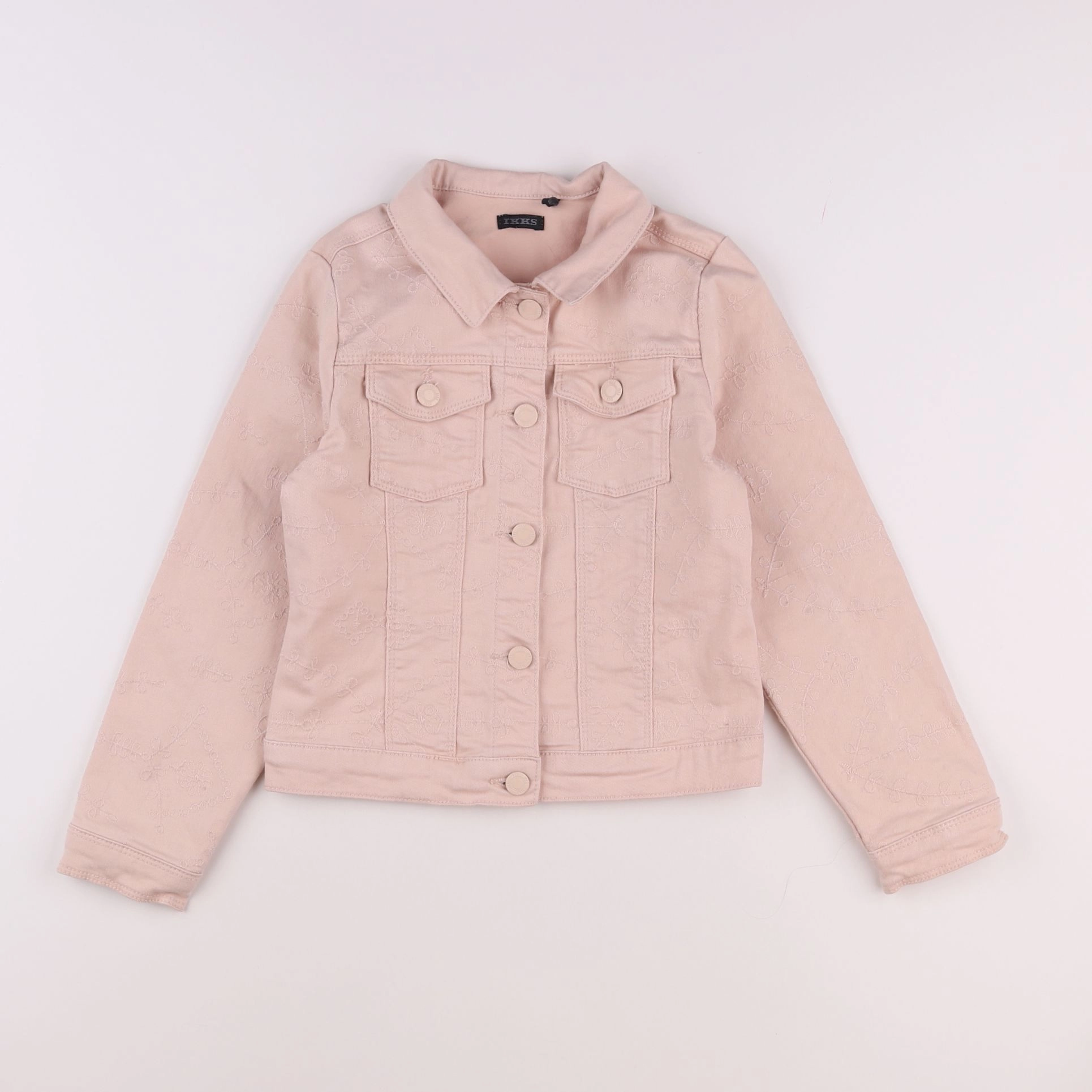 IKKS - veste rose - 8 ans