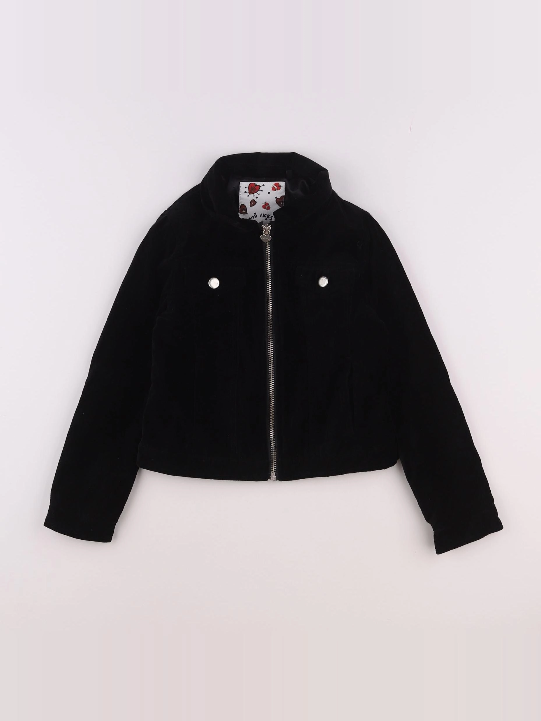 IKKS - veste noir - 8 ans