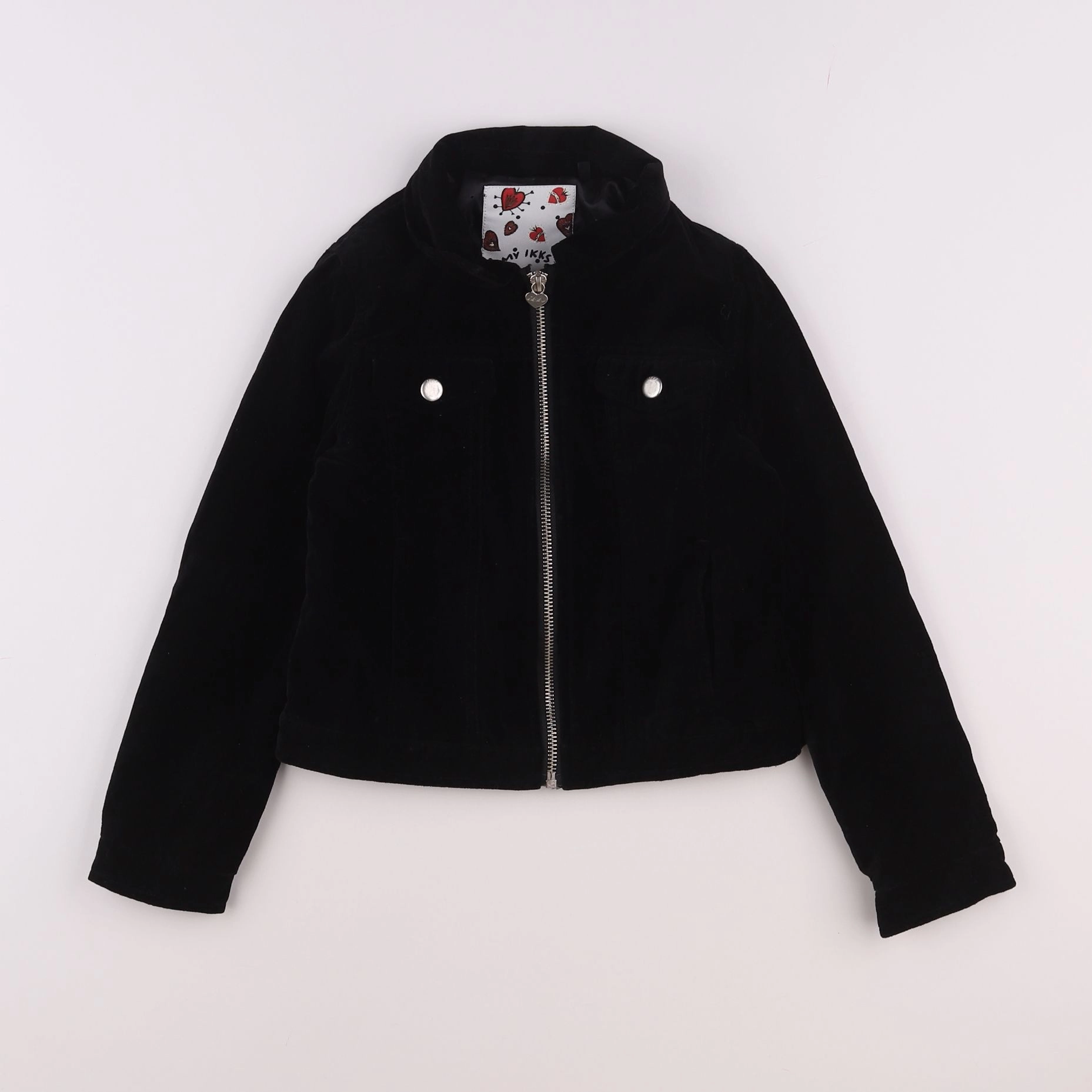IKKS - veste noir - 8 ans
