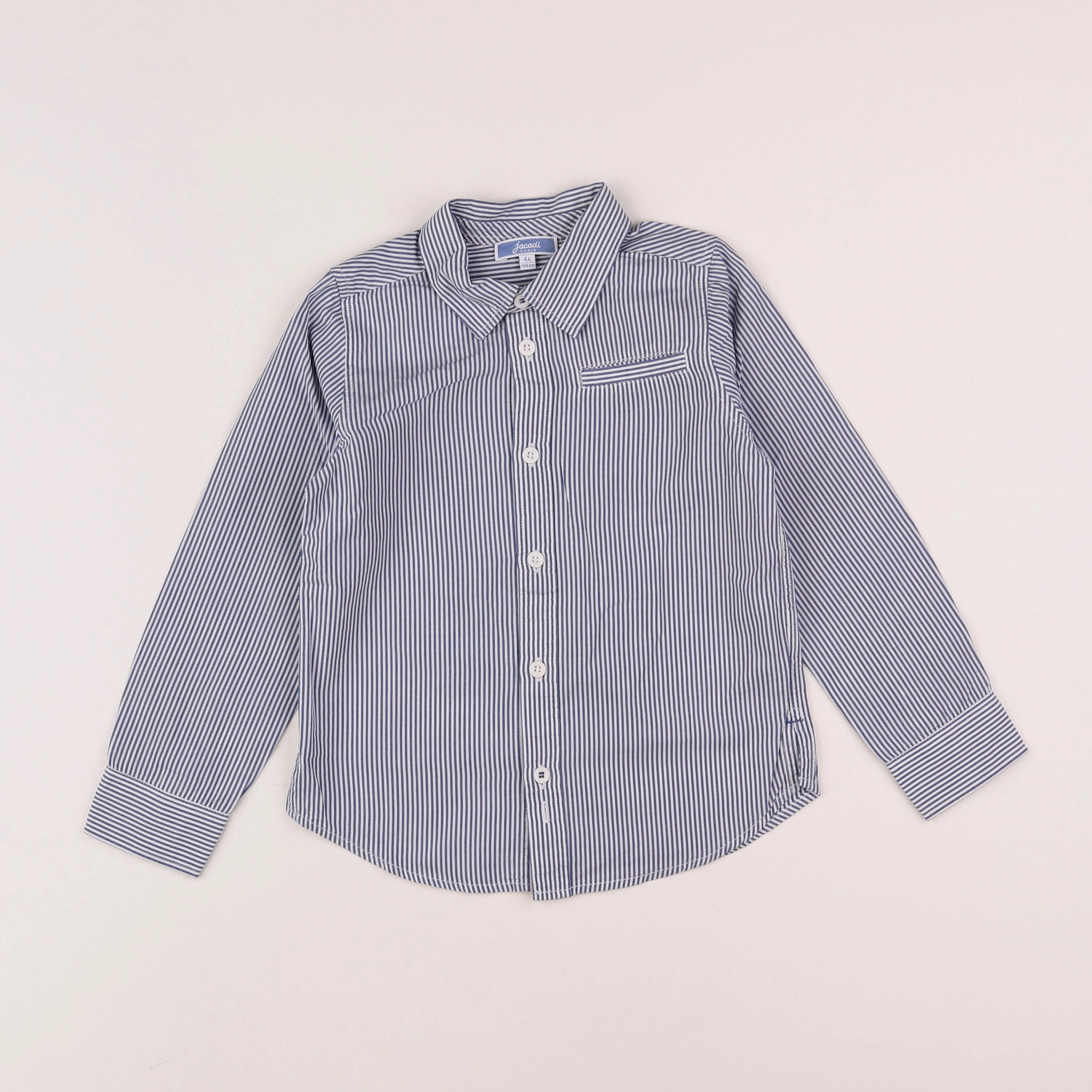 Jacadi - chemise bleu - 4 ans