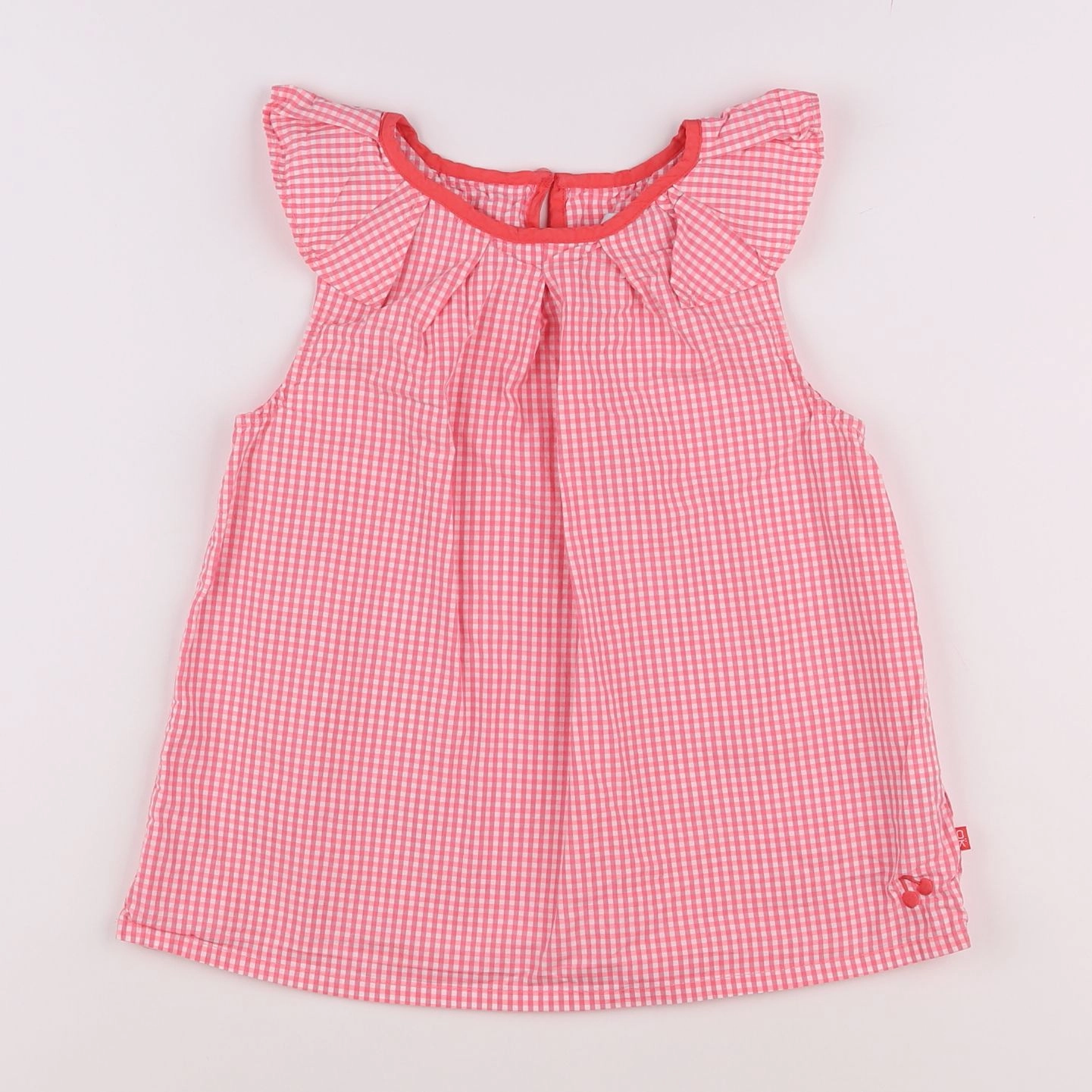 Okaidi - blouse rose - 8 ans