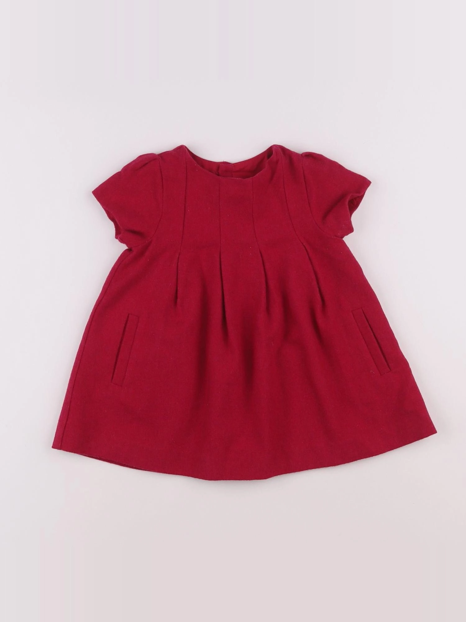 Jacadi - robe rose - 12 mois