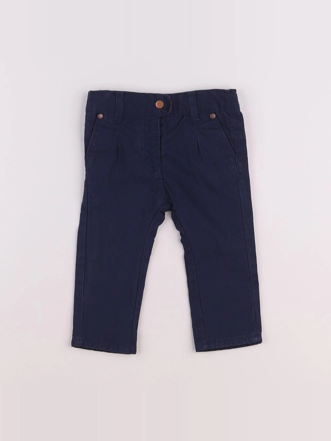 Vertbaudet - pantalon bleu - 6 mois