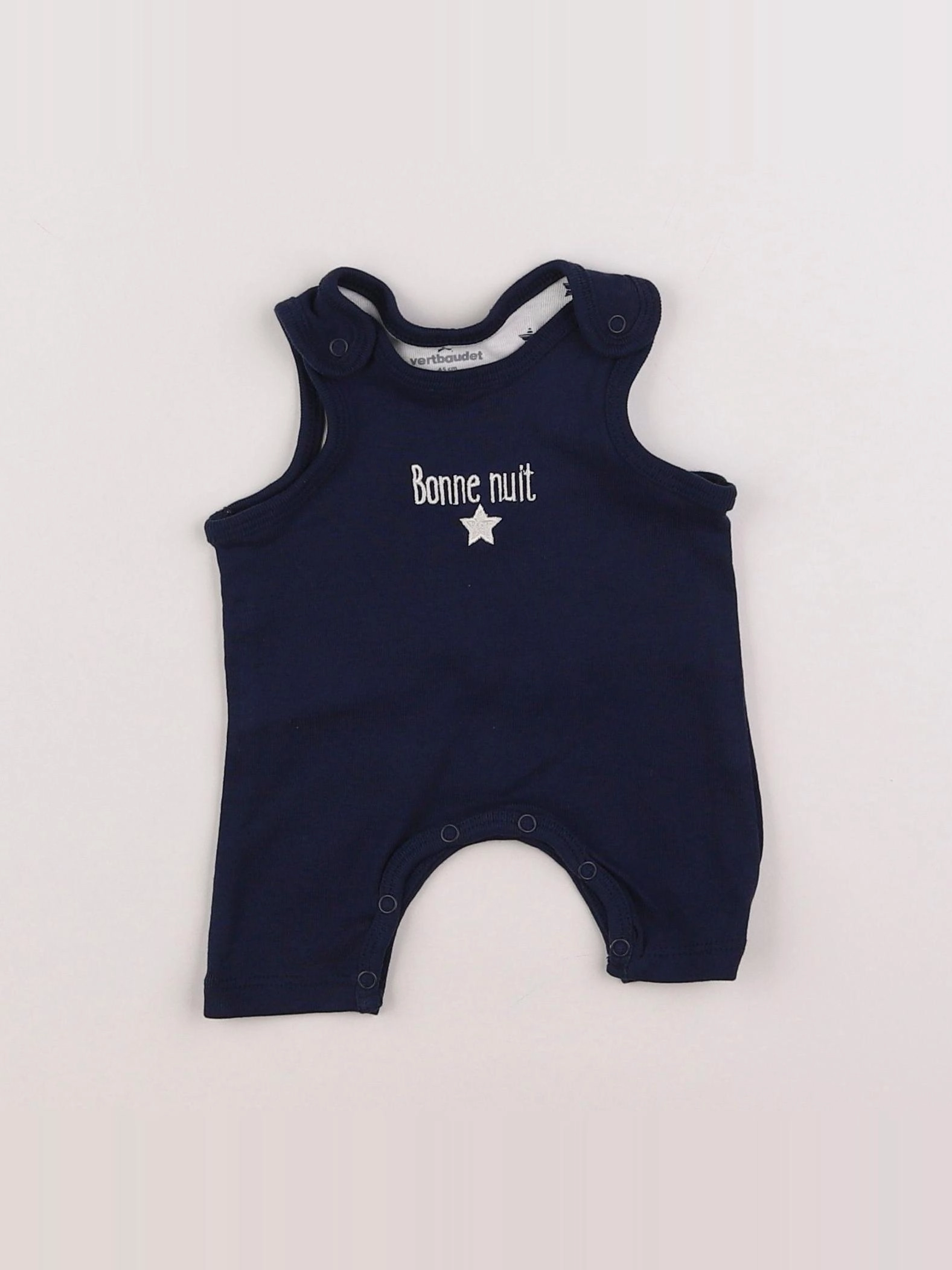 Vertbaudet - pyjama coton bleu - Prématuré