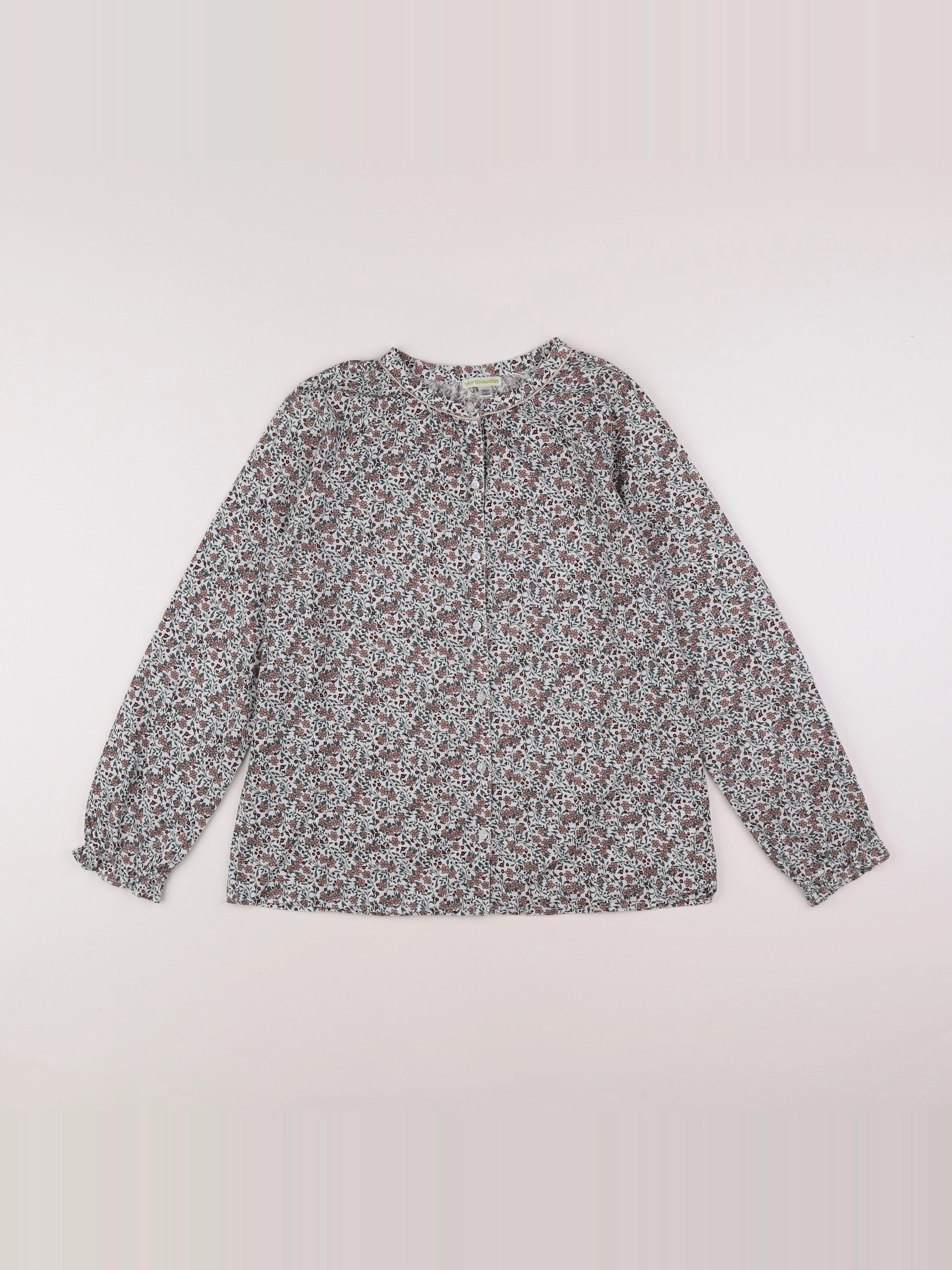 Vertbaudet - blouse bleu - 12 ans