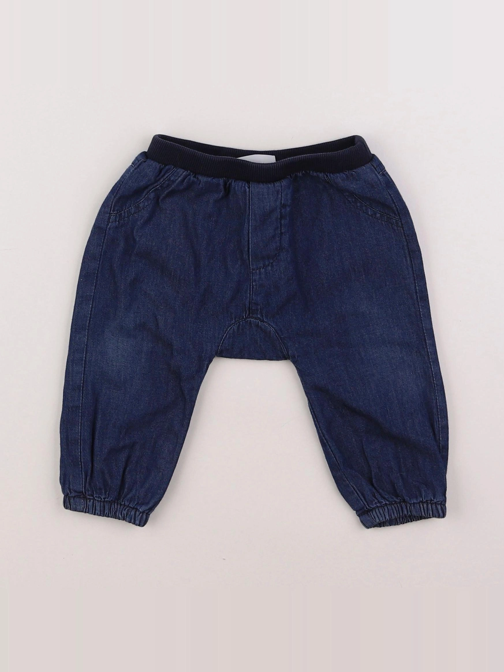 Noukie's - sarouel bleu - 6 mois