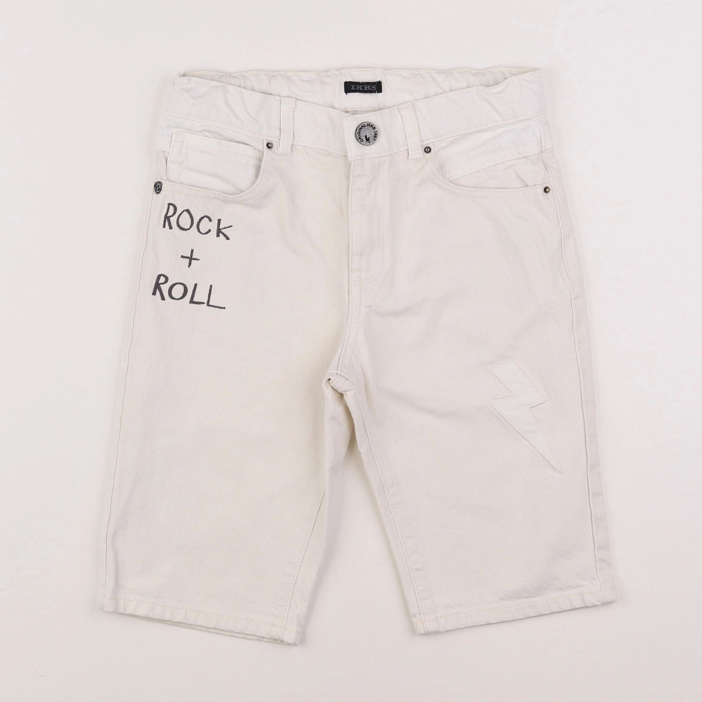 IKKS - short blanc - 14 ans