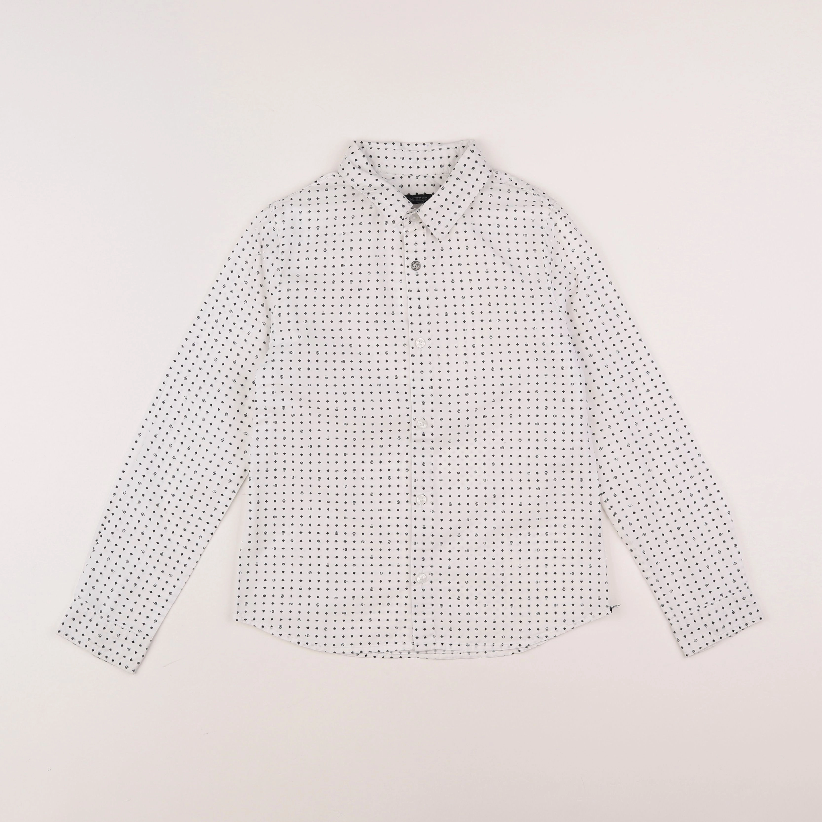 IKKS - chemise blanc - 8 ans