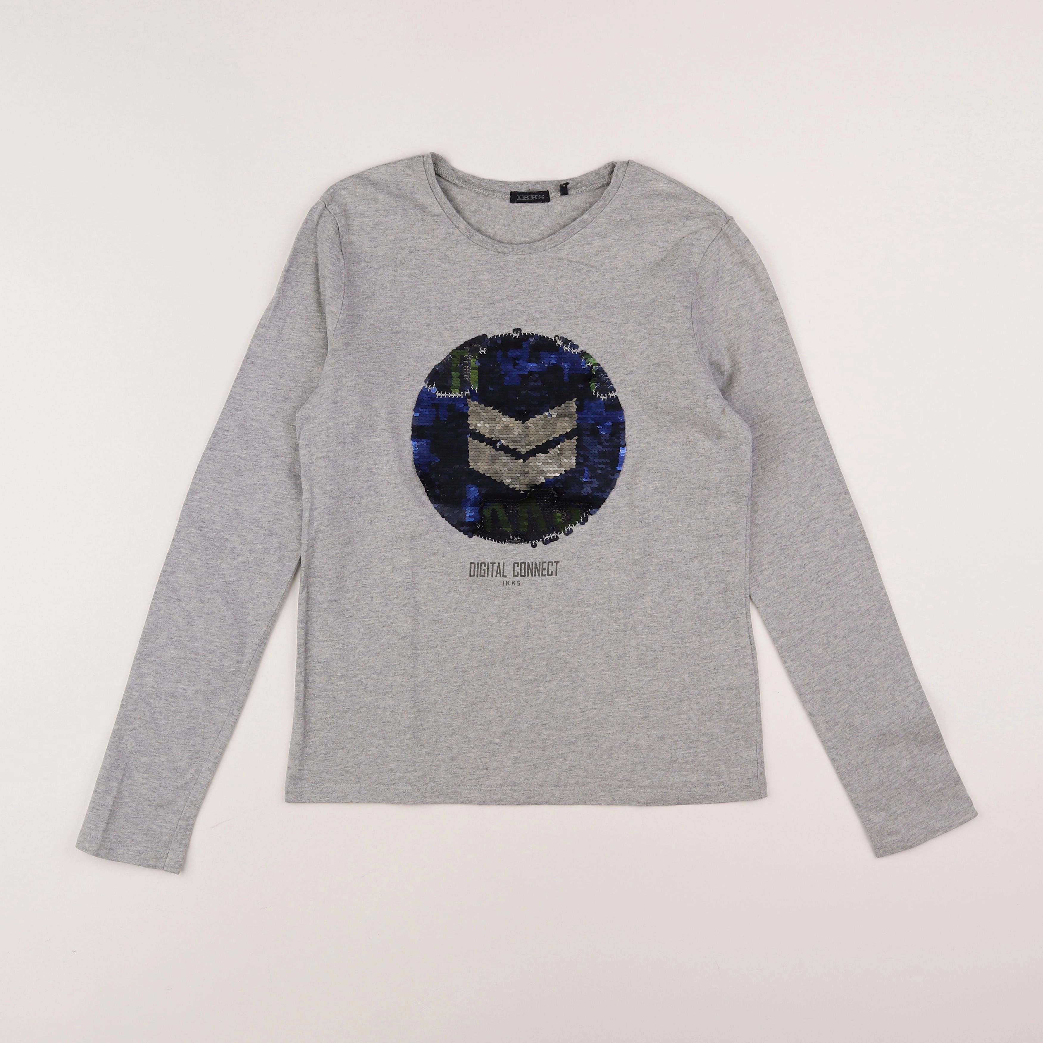 IKKS - tee-shirt gris - 12 ans
