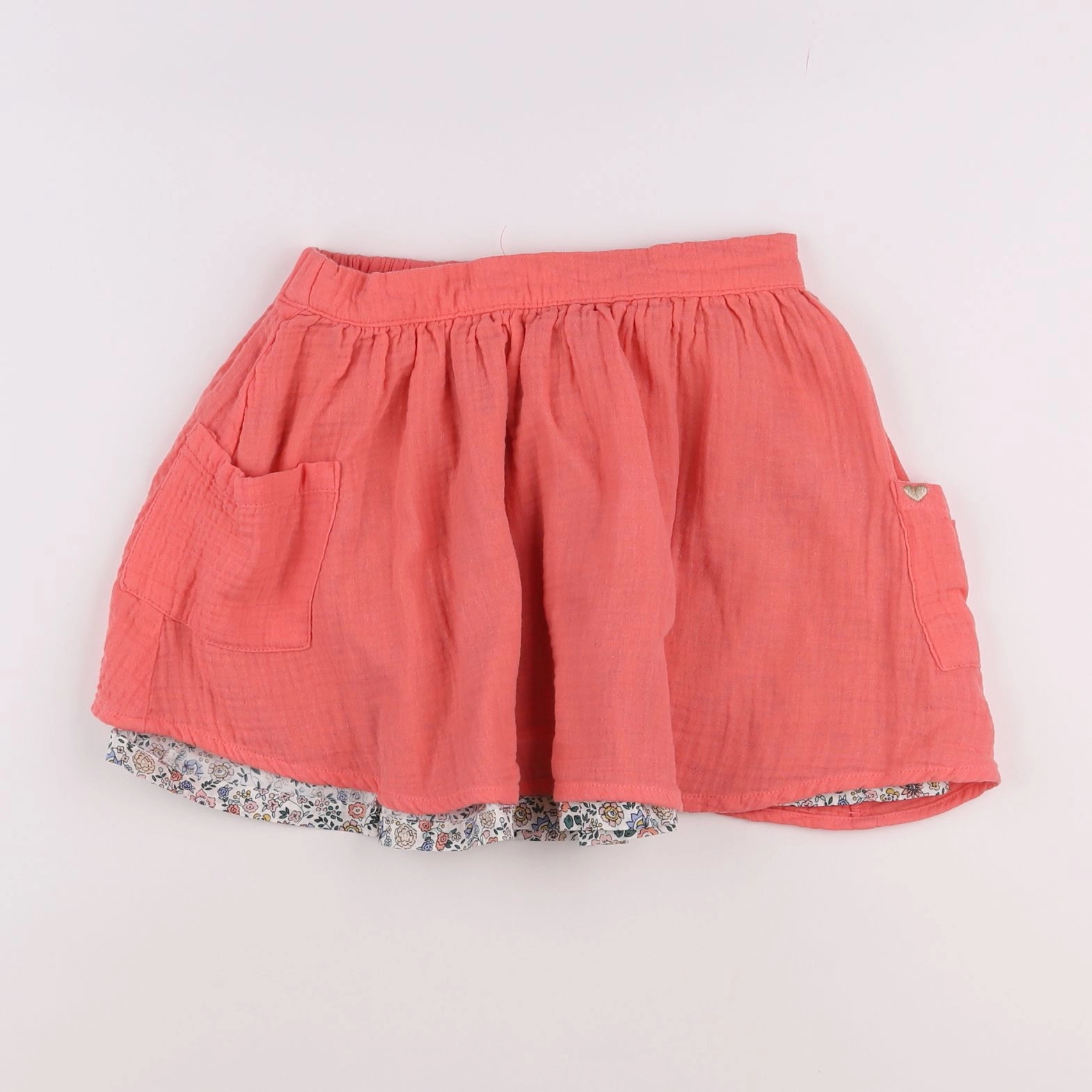 Vertbaudet - jupe rose - 10 ans