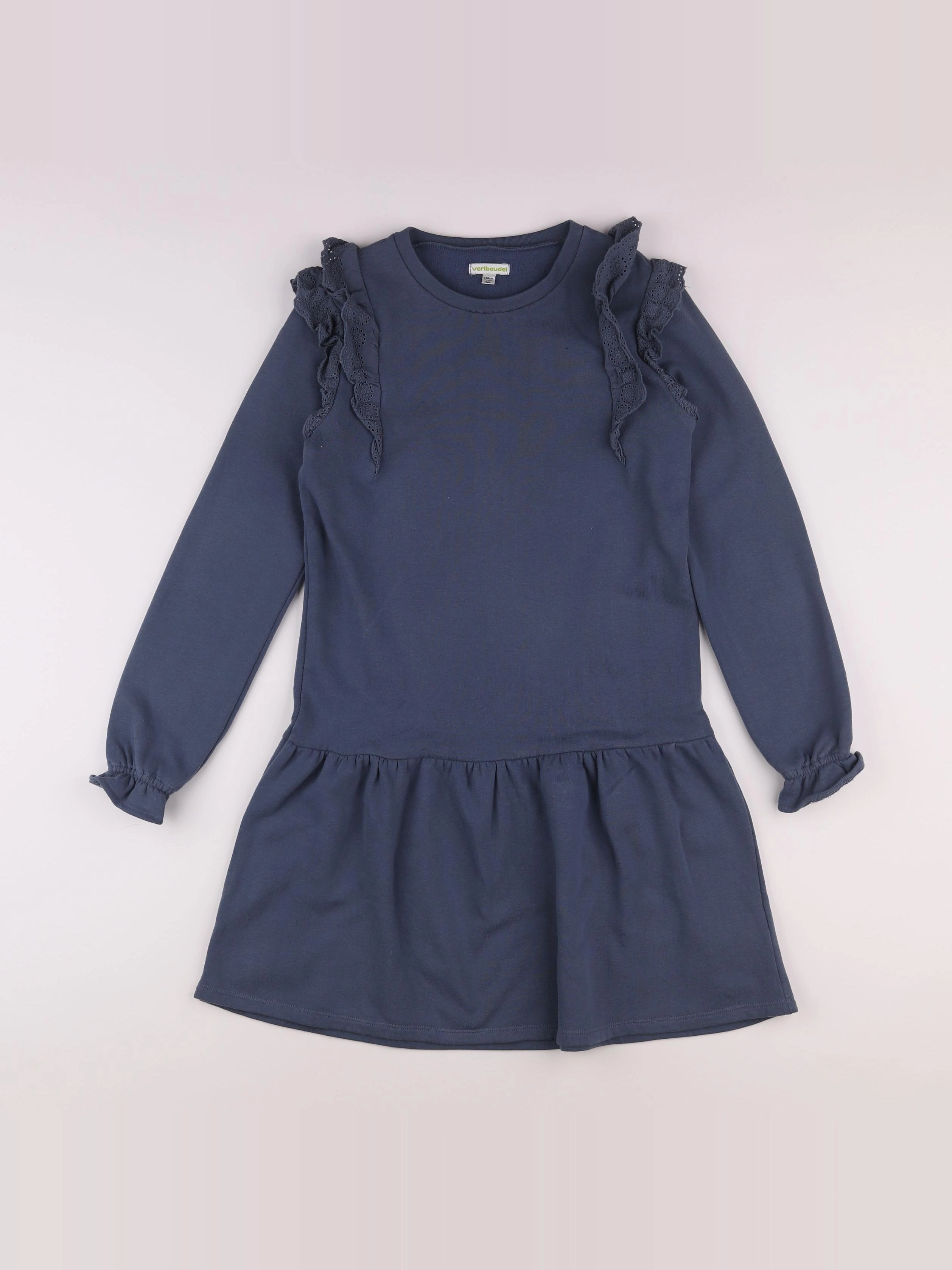 Vertbaudet - robe bleu - 14 ans