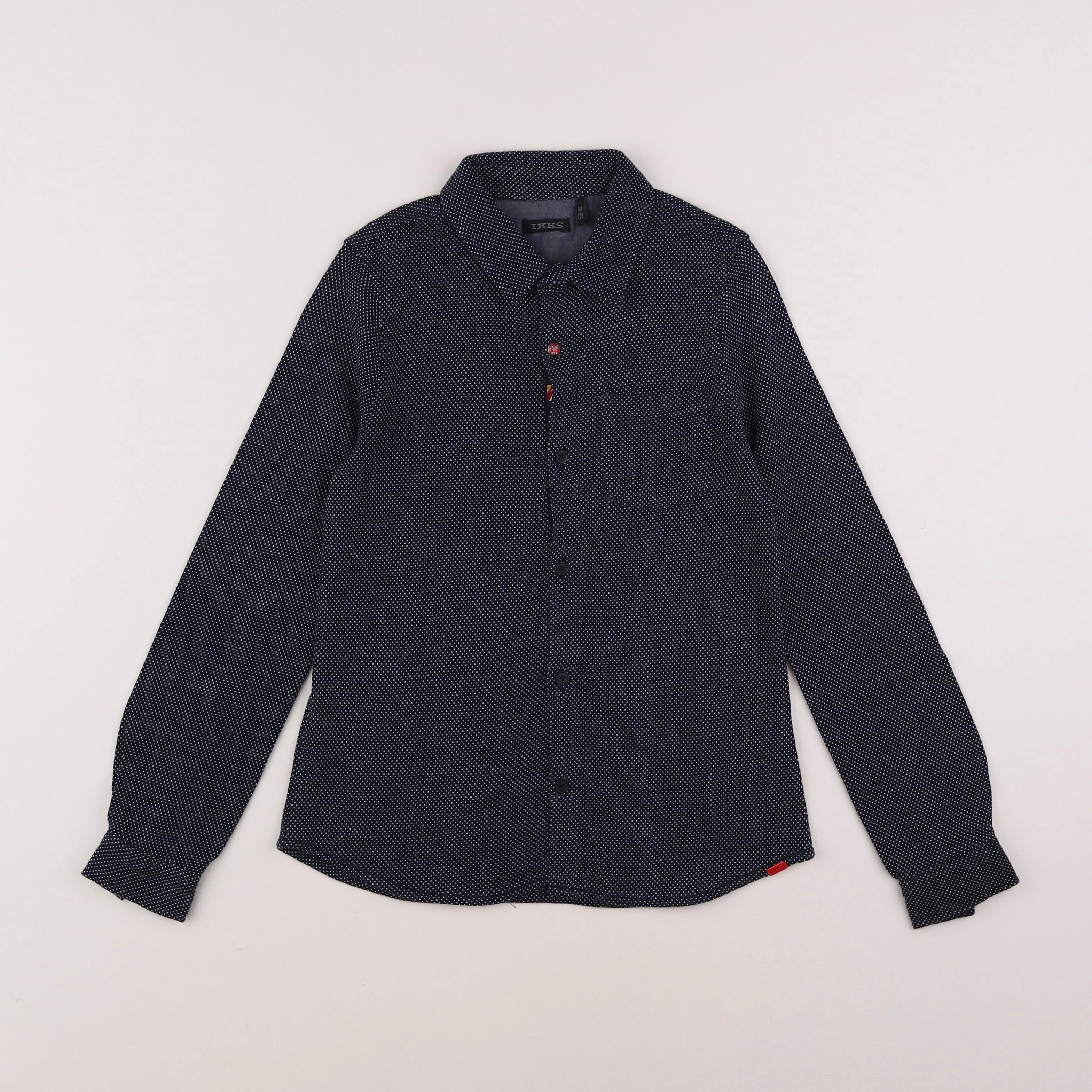 IKKS - chemise bleu - 8 ans
