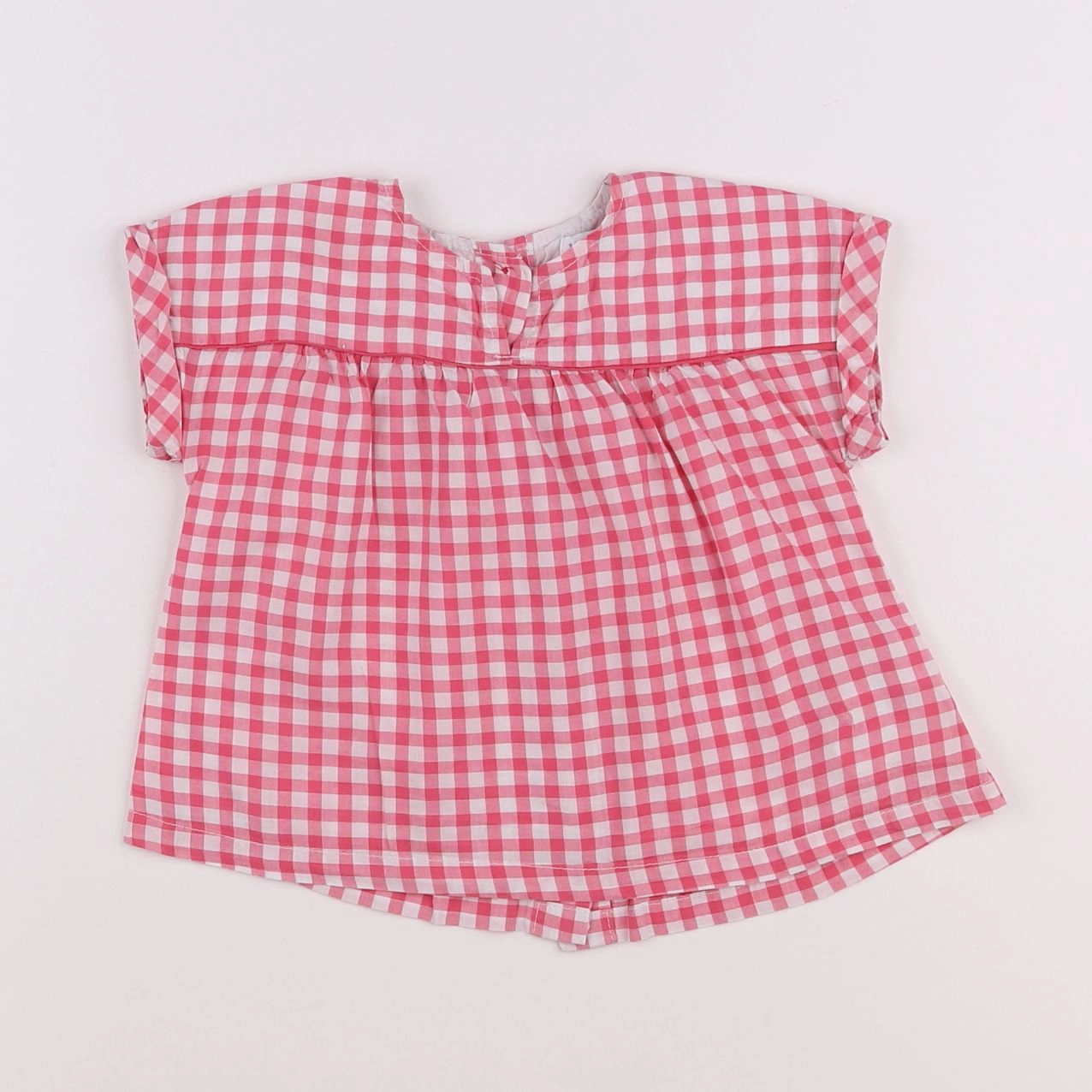 Vertbaudet - blouse rose - 12 mois