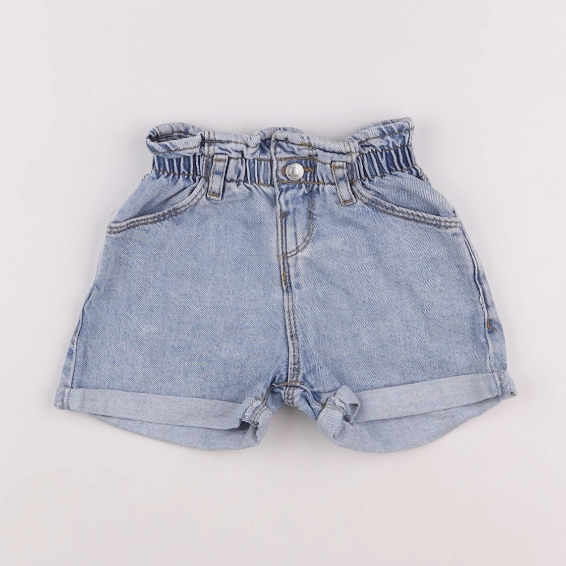 Zara - short bleu - 2/3 ans