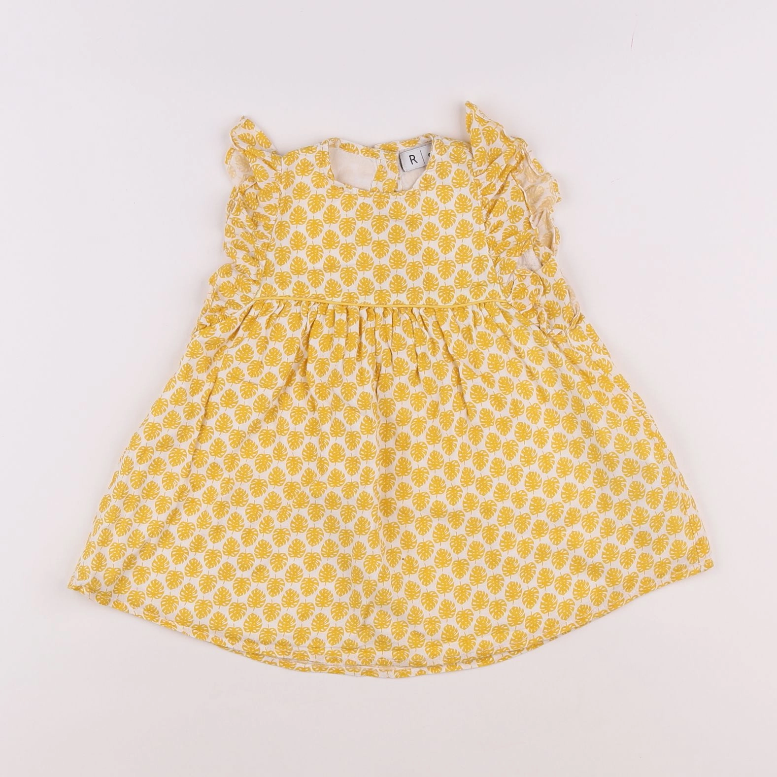 La Redoute - robe jaune - 6 mois